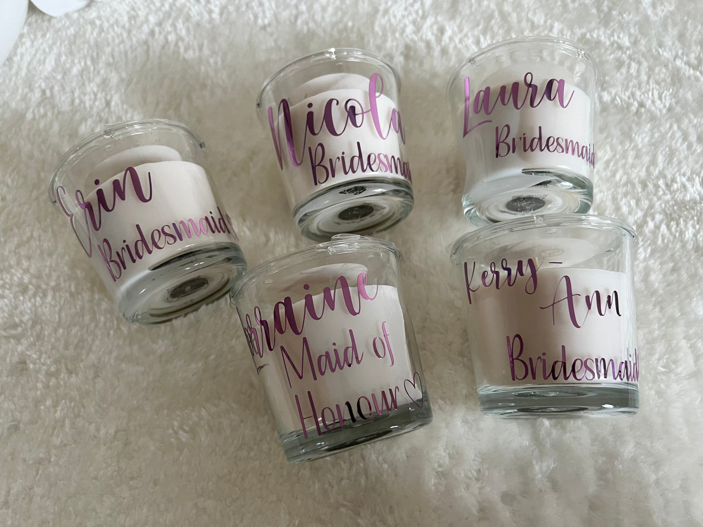 Personalised Candle