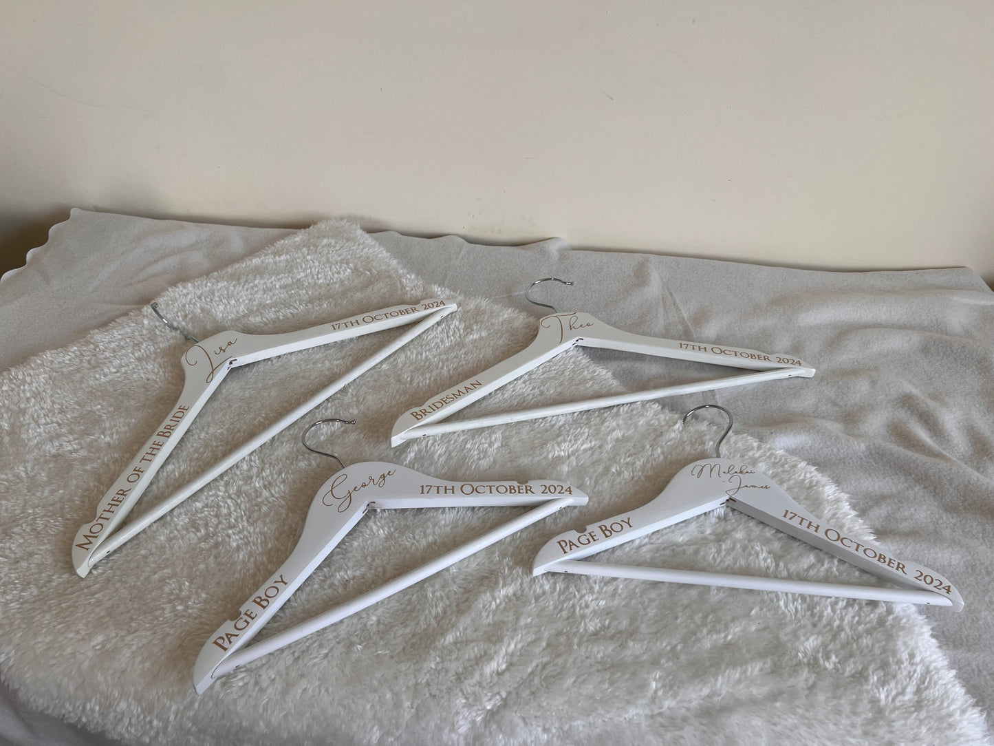 Personalised Wooden Hangers