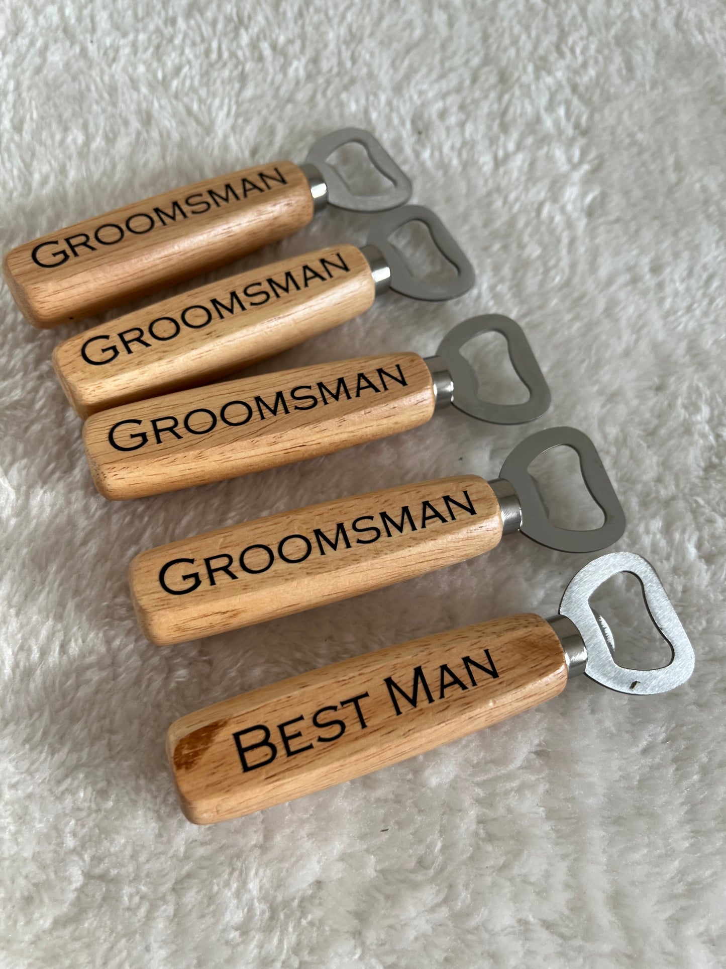 Personalised Wooden Bottle Opener