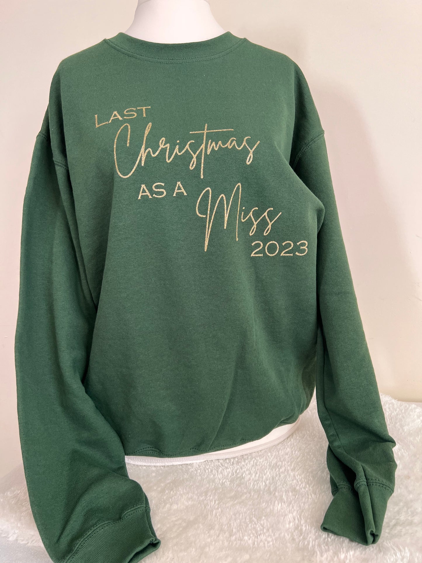 Christmas Sweater- First Christmas as a Wifey/Wife/Mrs Sweater