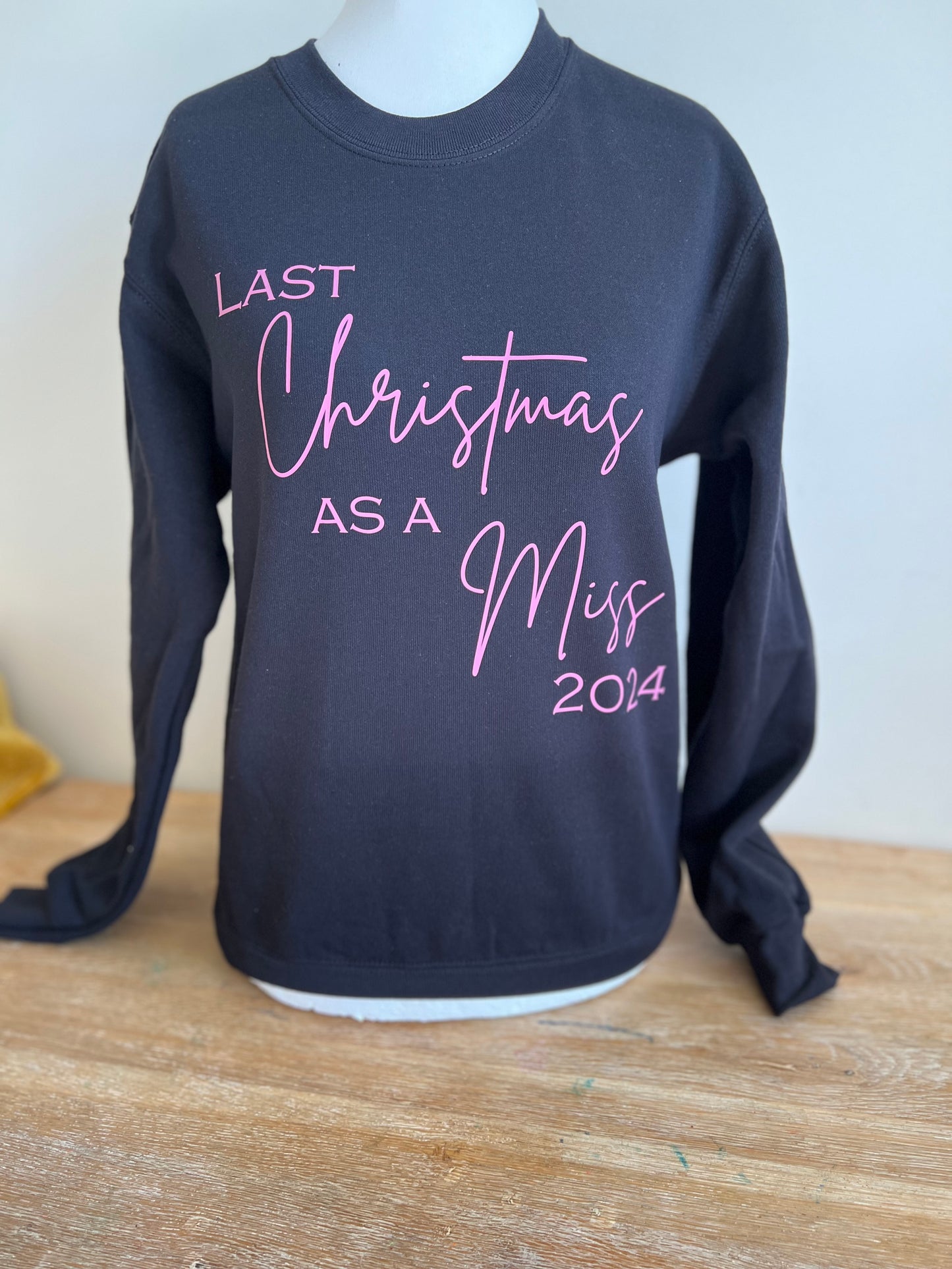 Christmas Sweater- Last Christmas as a Miss/Mr