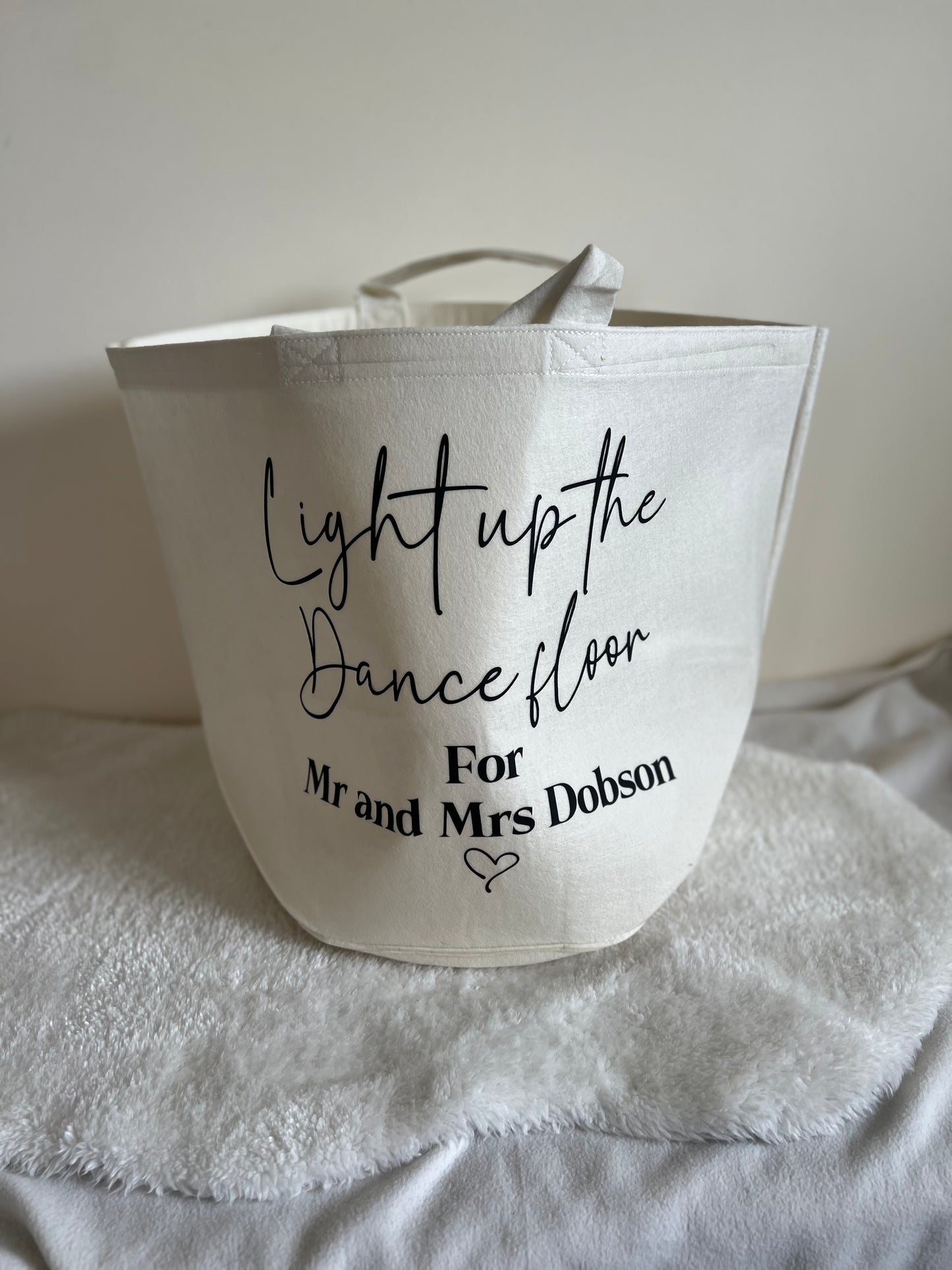 Personalised Felt Storage Basket's/Trugs