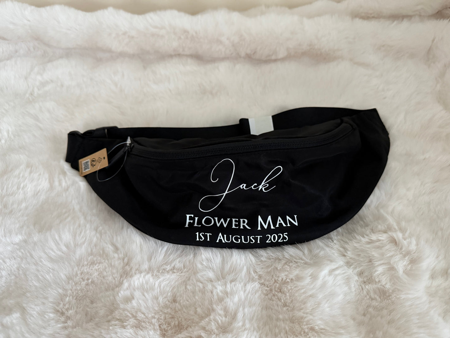Personalised Bum Bag - Flower Man