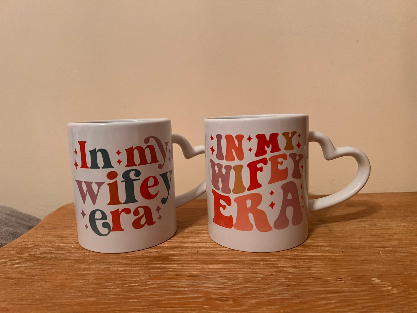 Printed mugs