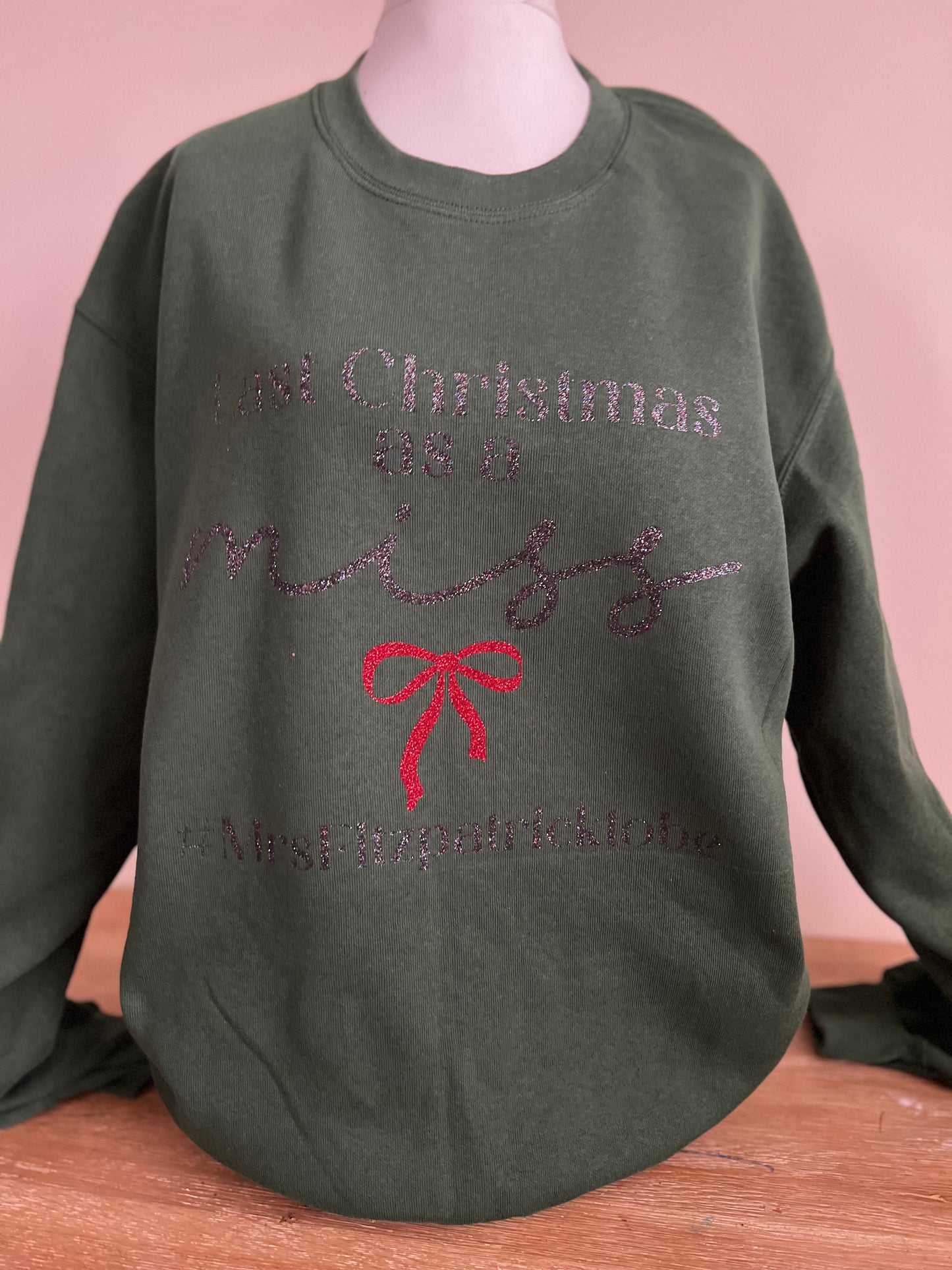 Christmas Sweater- Last Christmas as a Miss/Mr