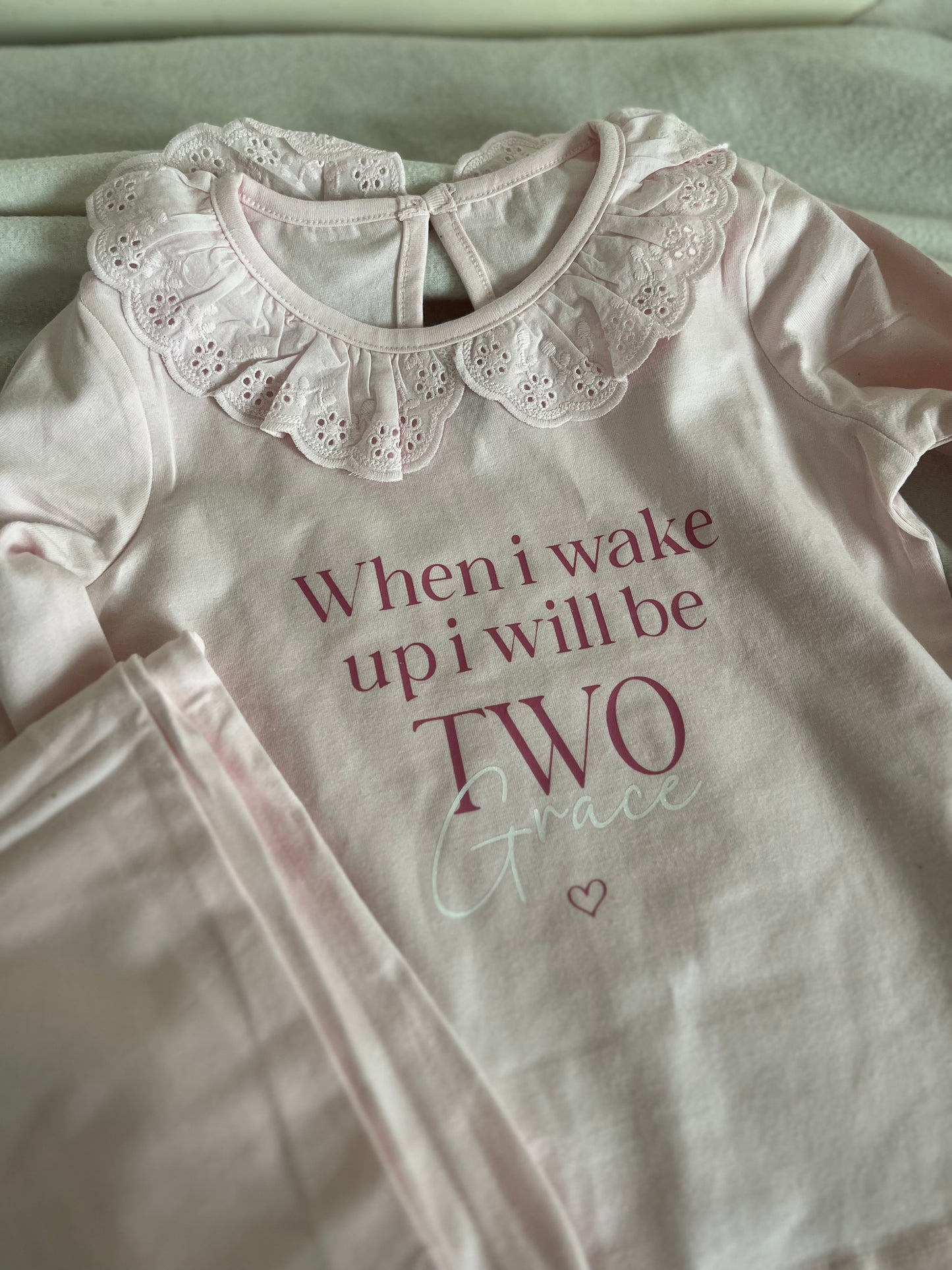 Frill Arm and Legs Cotton Kids PJ’s