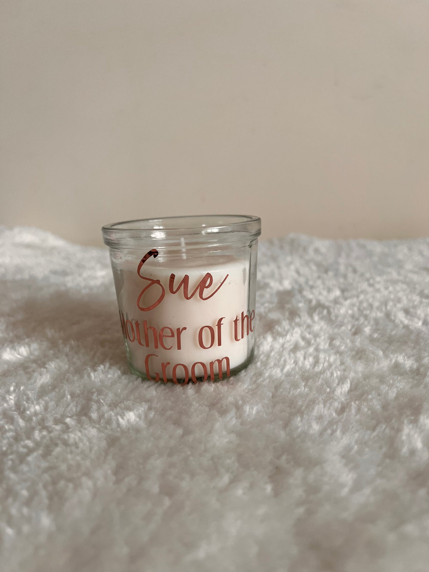 Personalised Candle