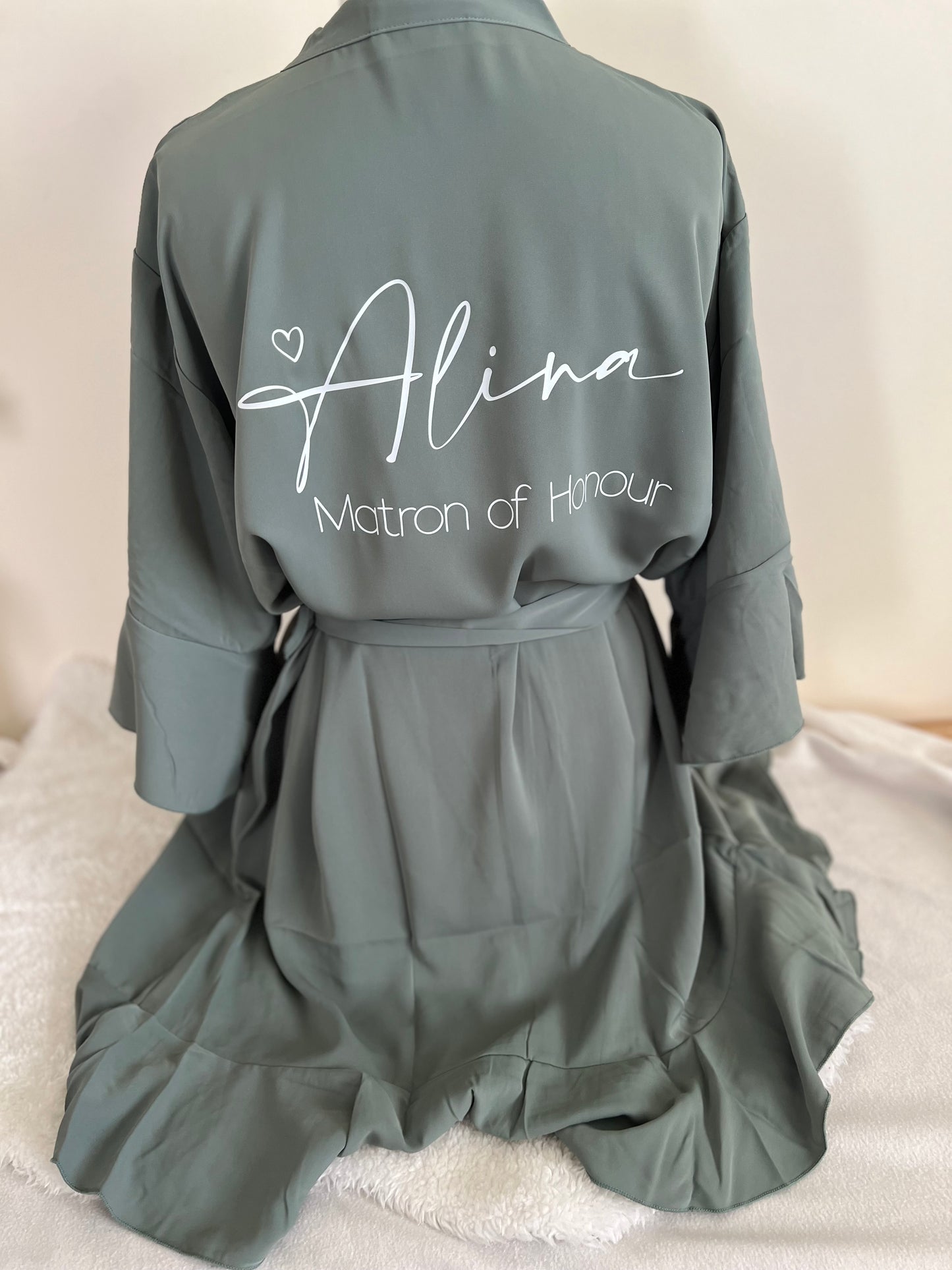 Frill Child Sleeve Robe