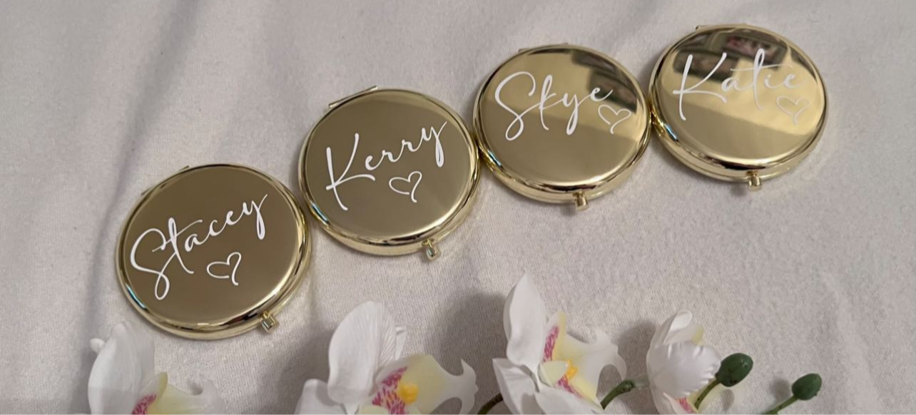 Personalised Pocket mirrors