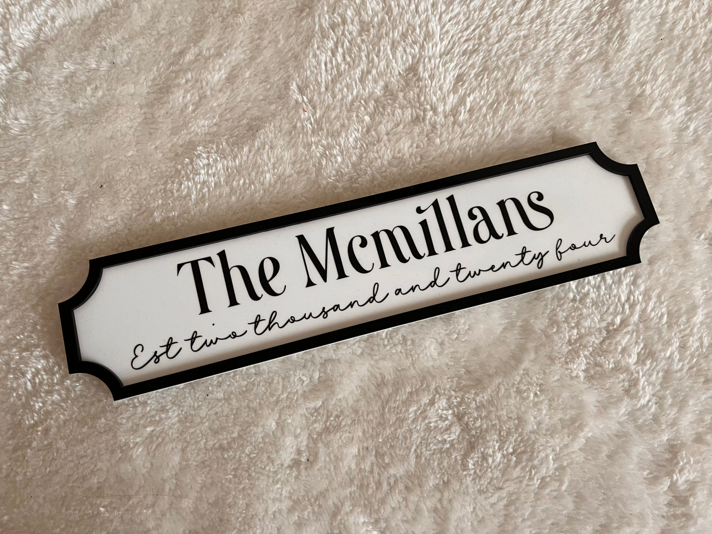 Personalised Street Sign