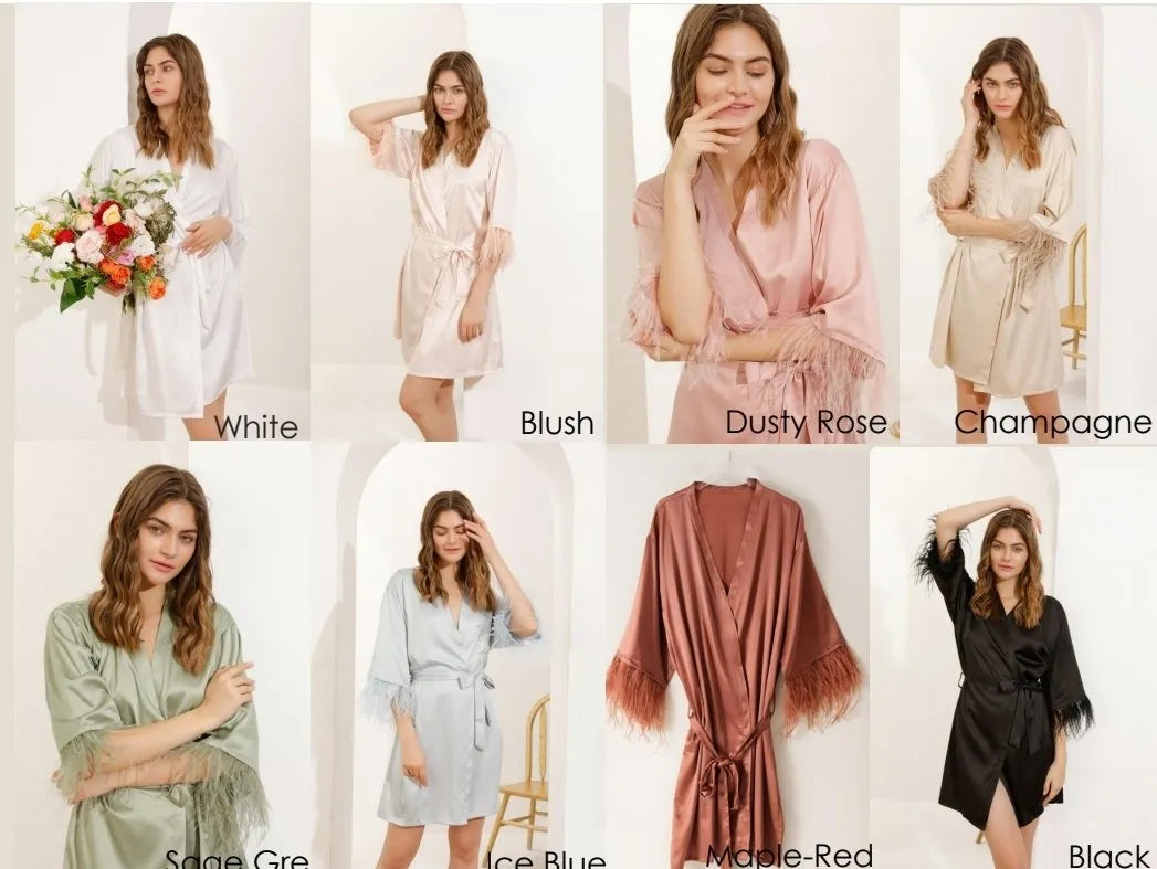Adult Feather Robes