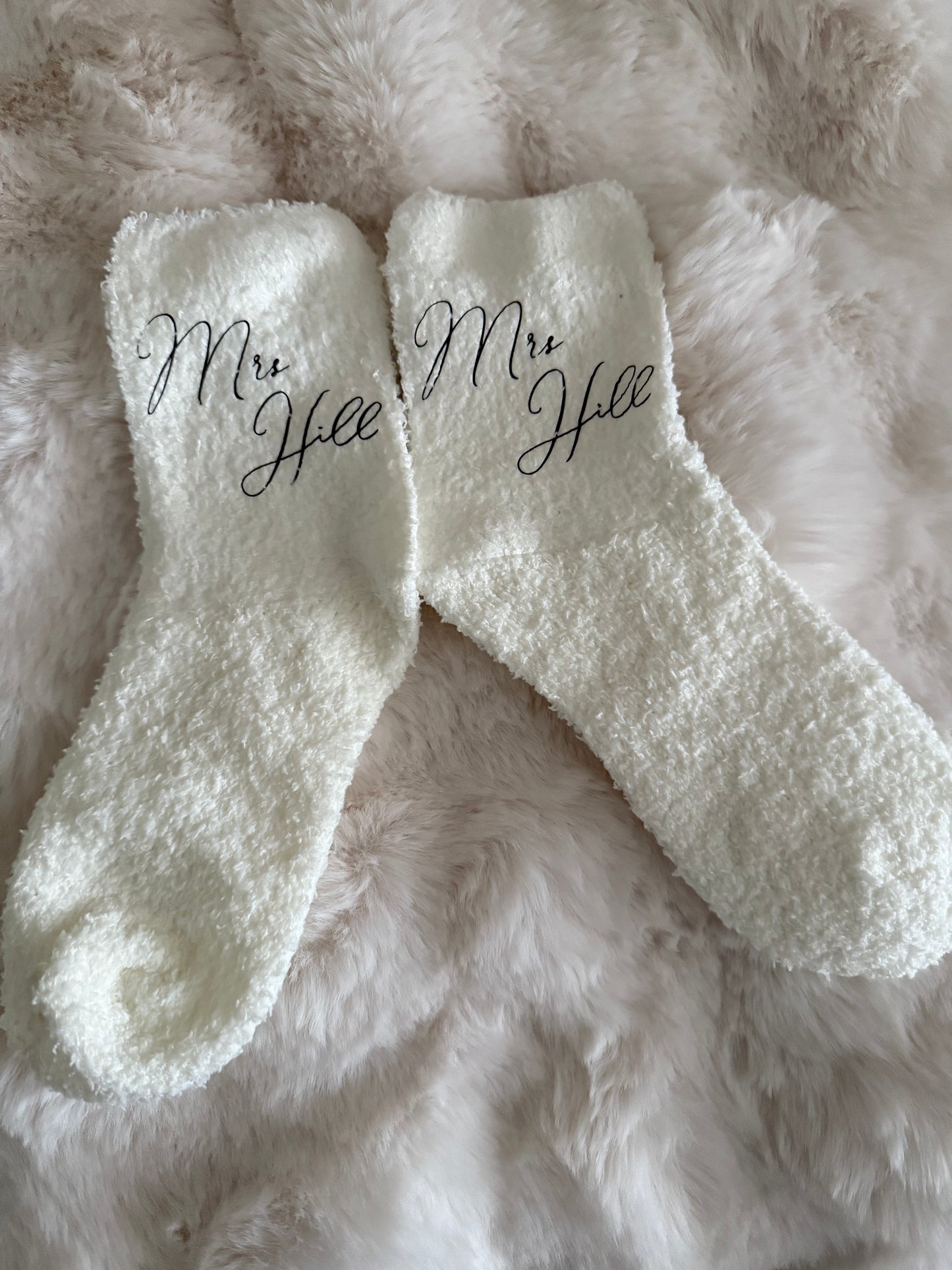 Fluffy Slipper Socks