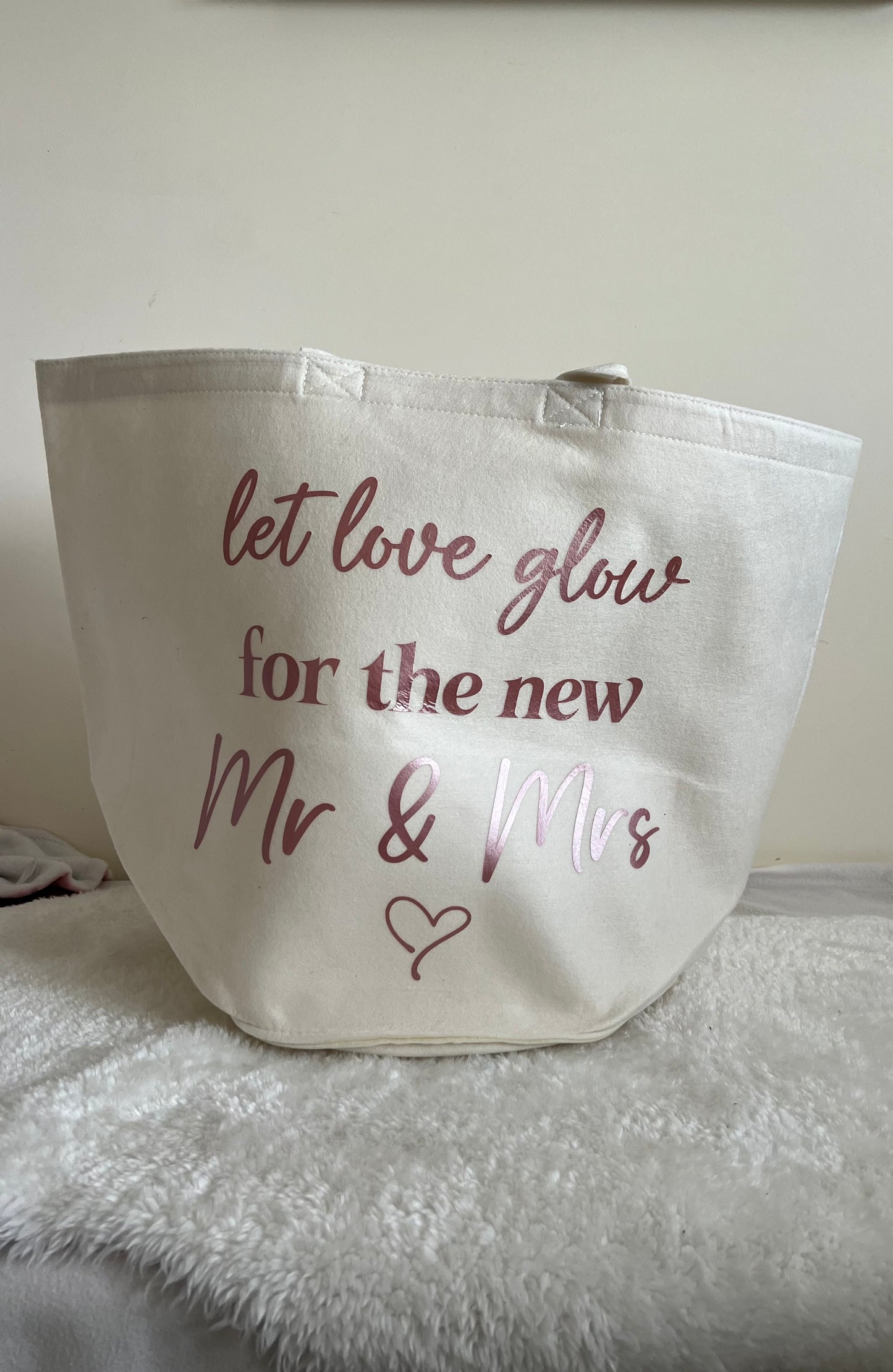 Personalised Felt Storage Basket's/Trugs