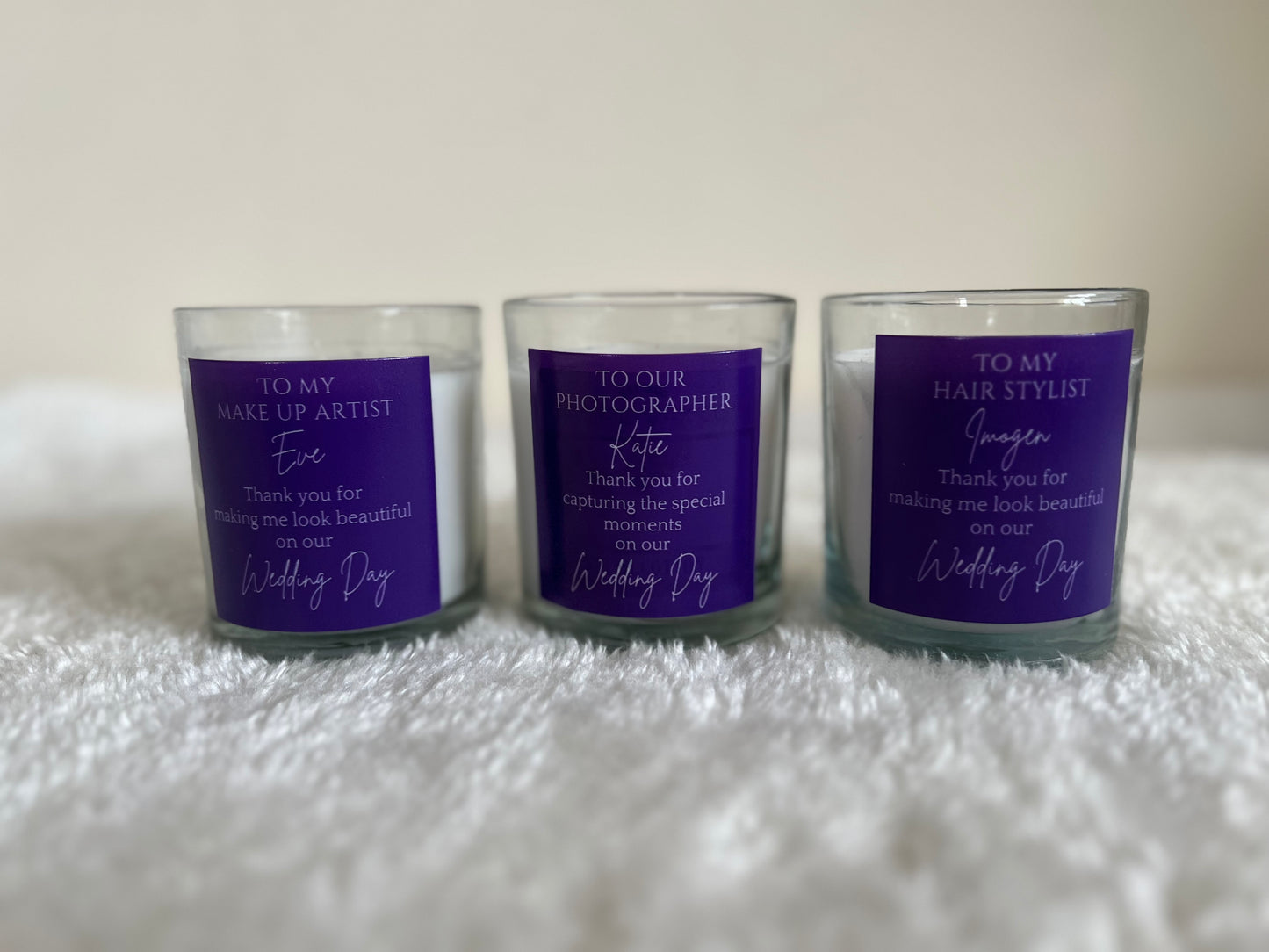 Personalised Candle