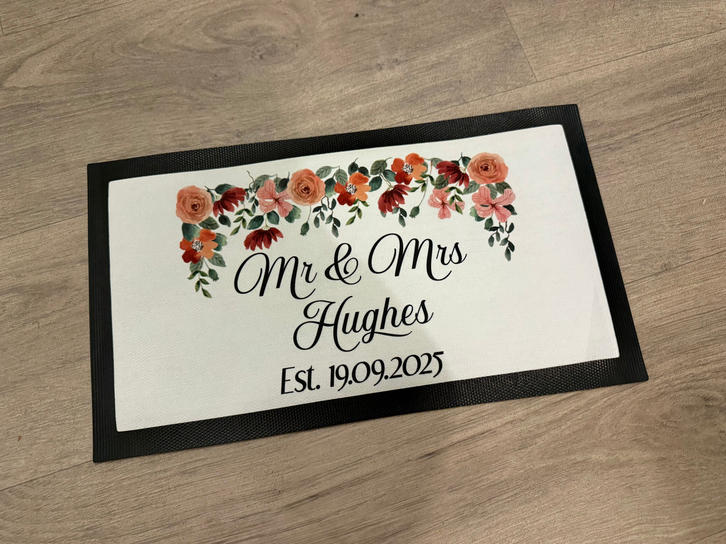Personalised Bar Runner/Mat