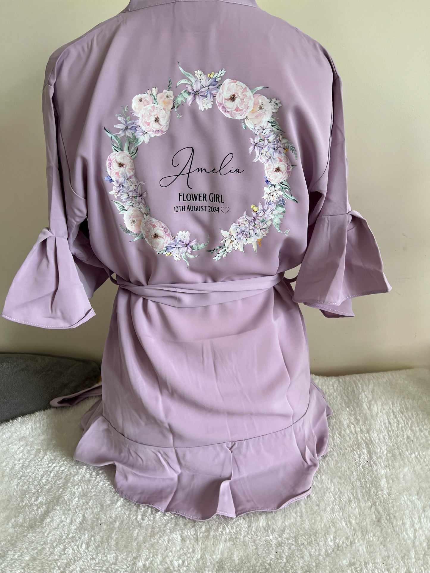 Frill Child Sleeve Robe