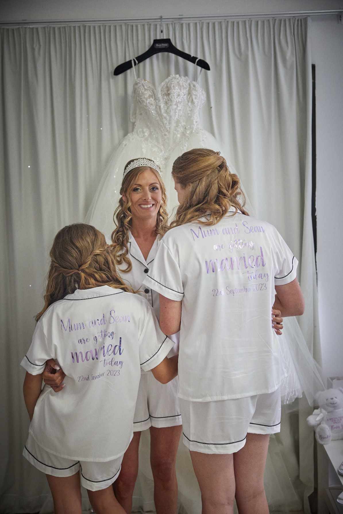 Child Short Satin PJ Set