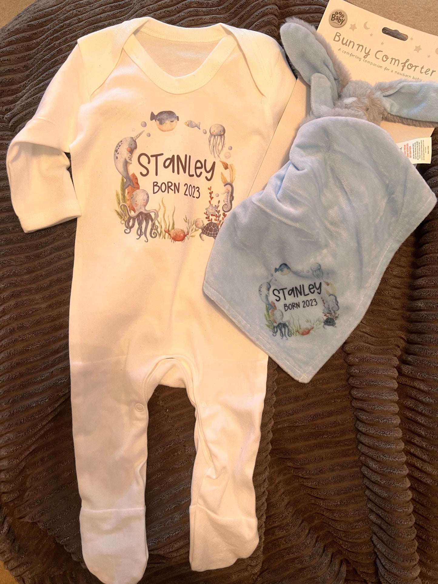Baby Personalised Sleep Romper