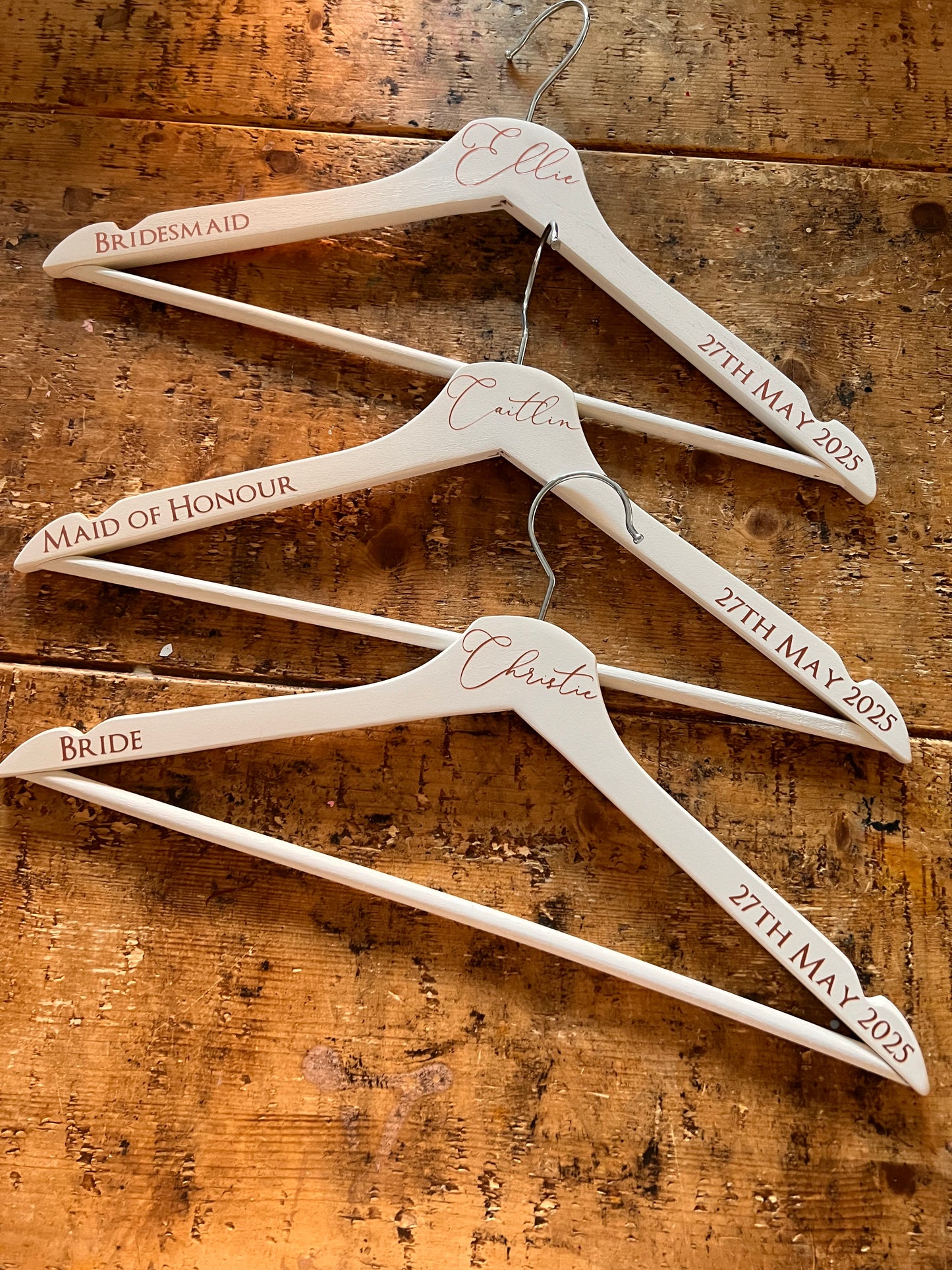 Personalised Wooden Hangers