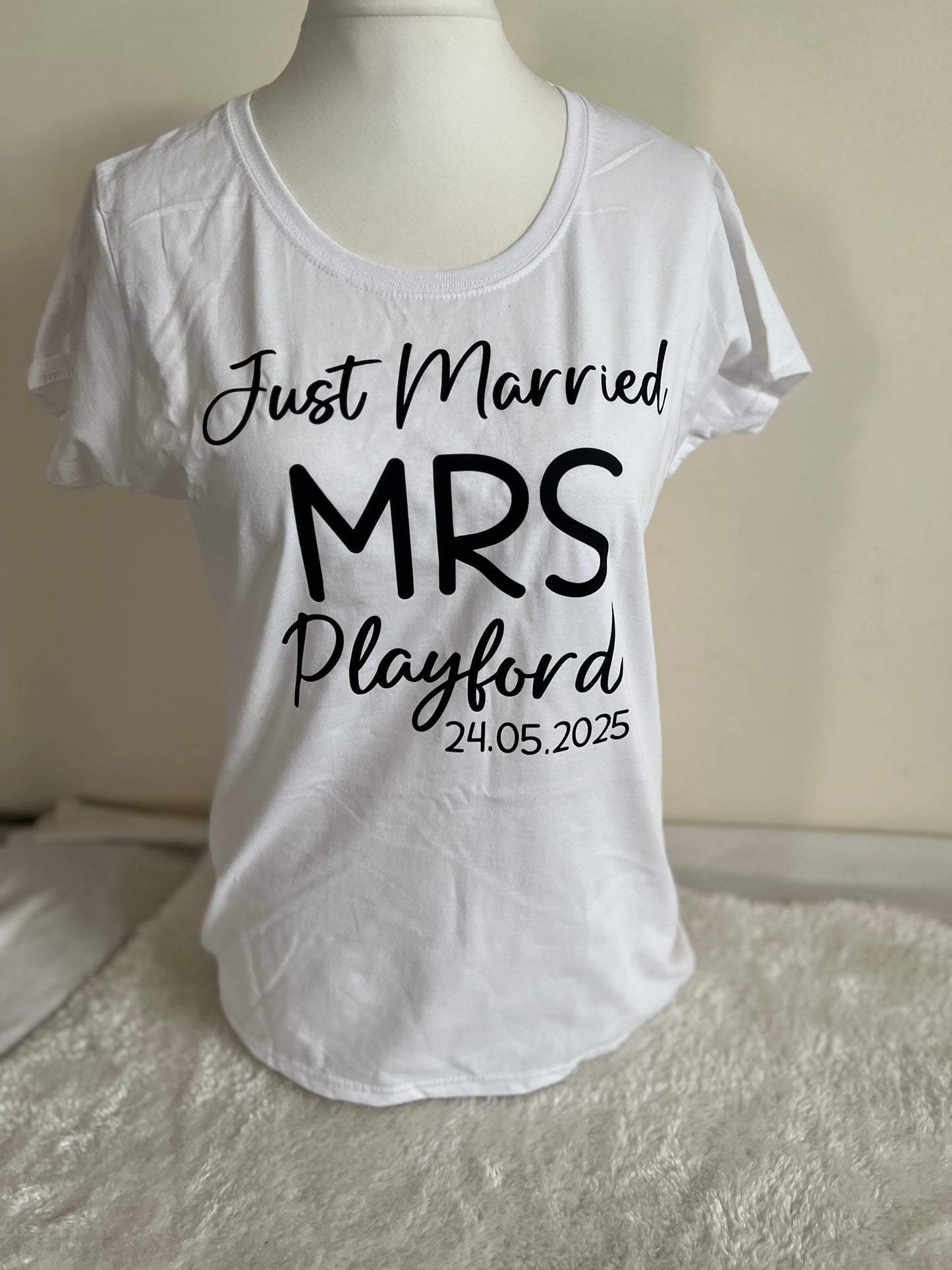 Personalised Ladies Fitted T-shirt