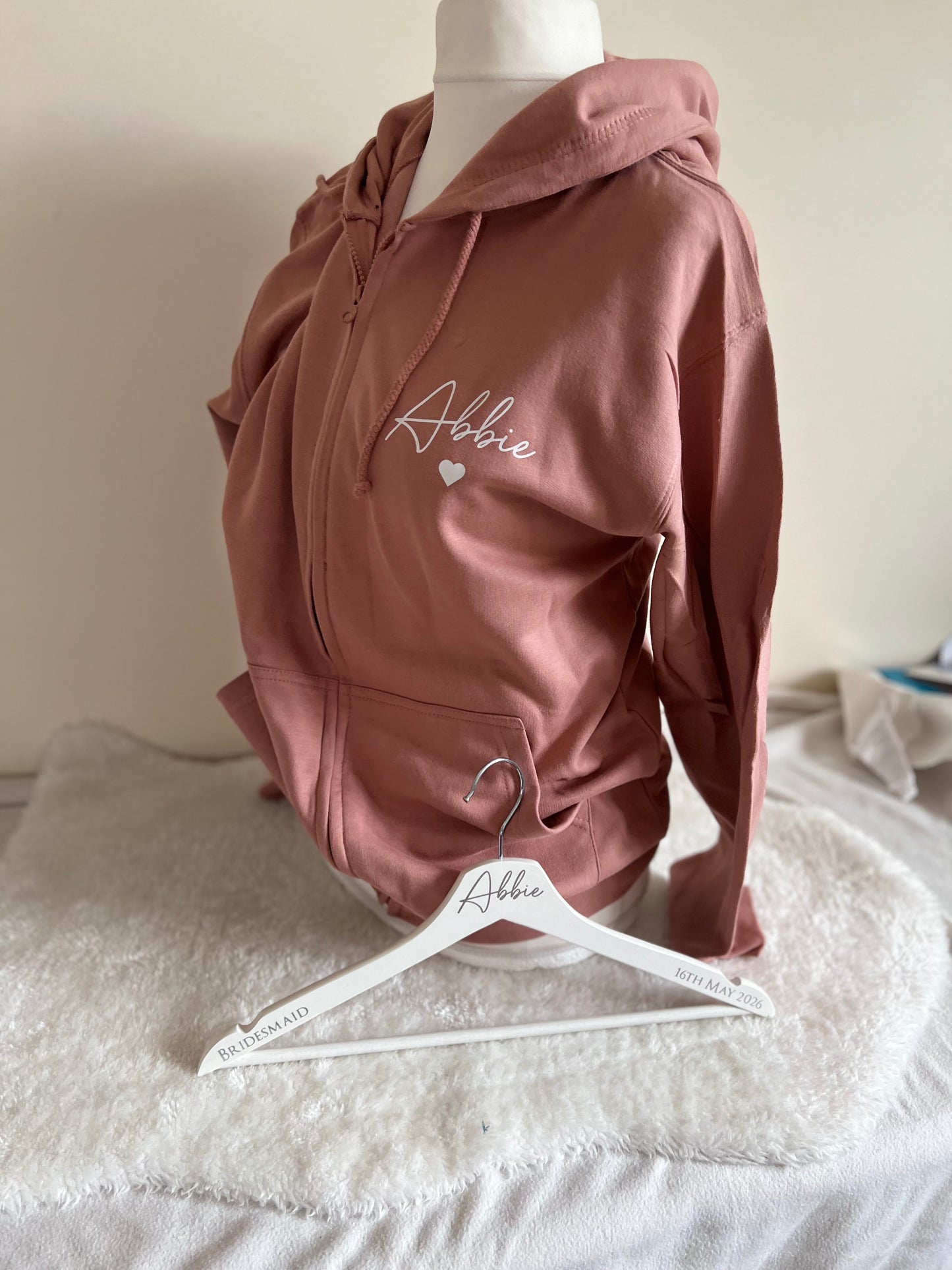 Personalised Zip up Hoodies