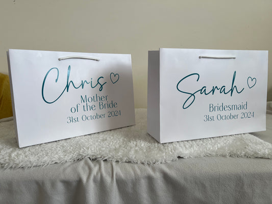 Regular Gift Bags - White or Black