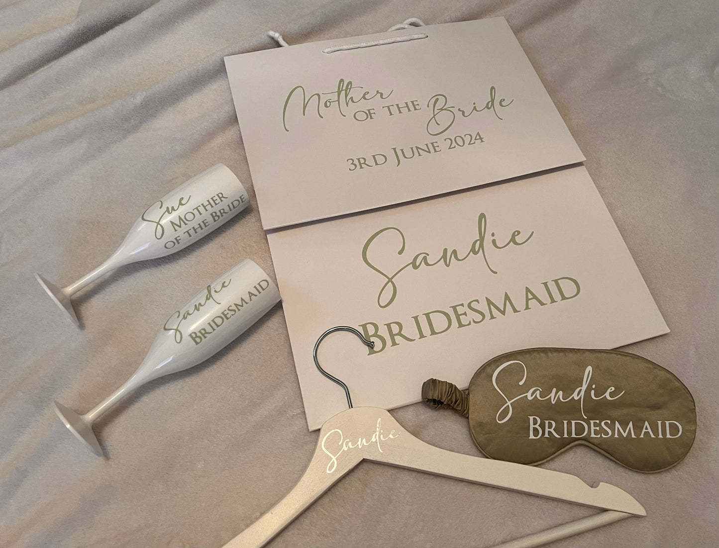 Personalised Shatterproof White Flute