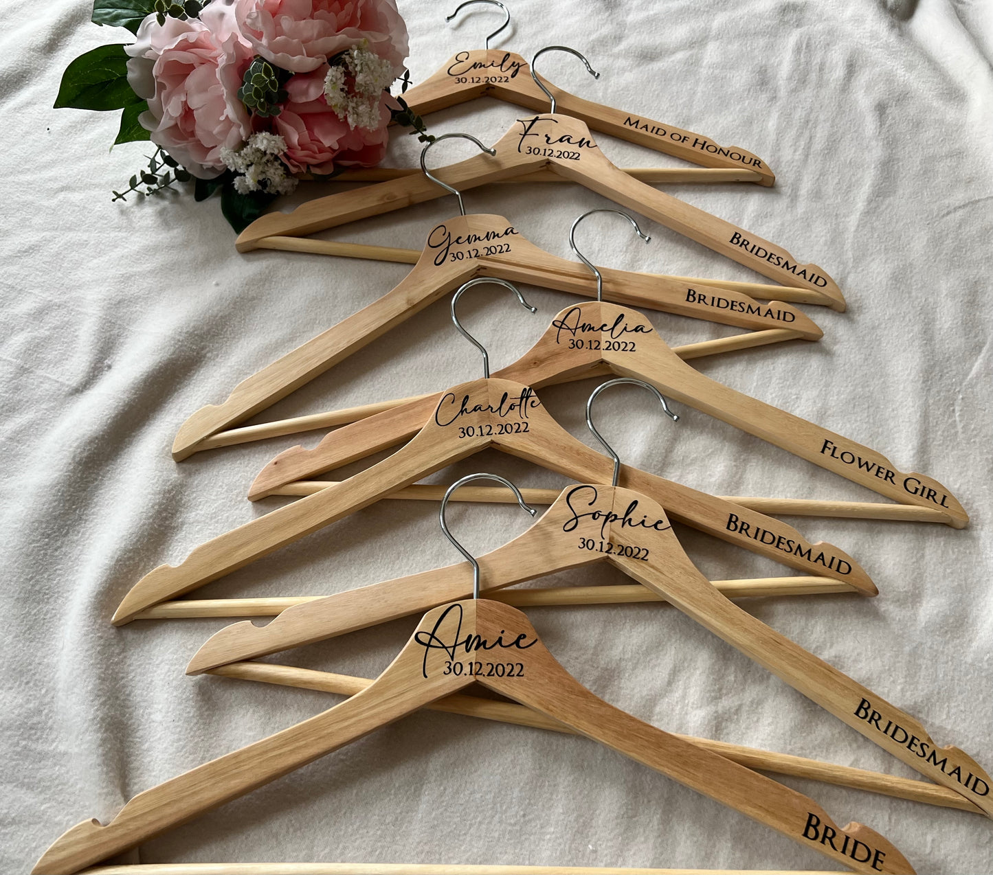 Personalised Wooden Hangers