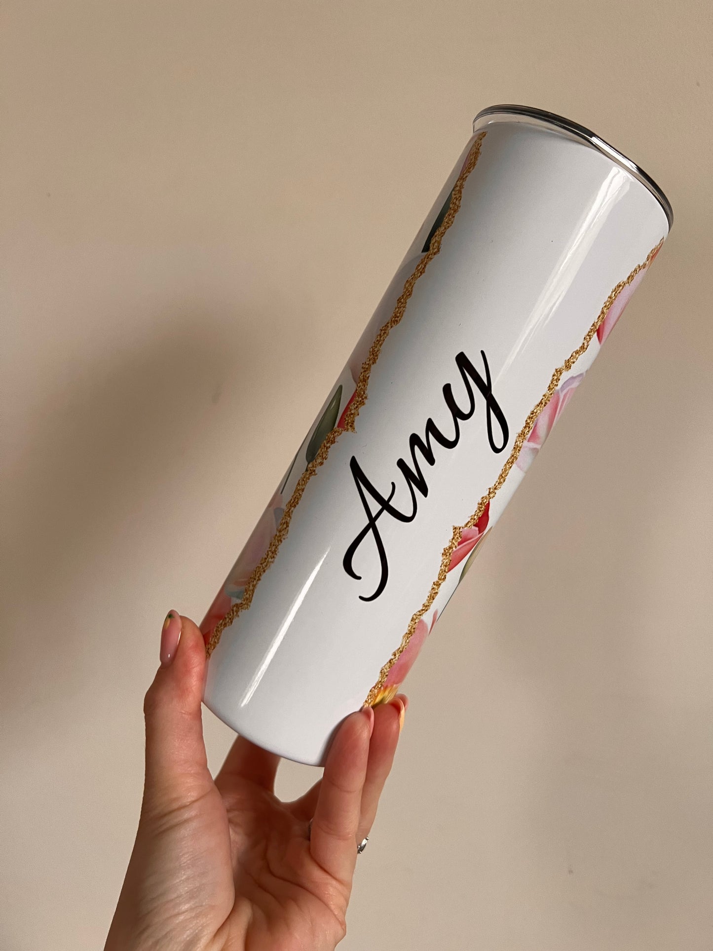 Printed Skinny Tumblers for Hot and Cold