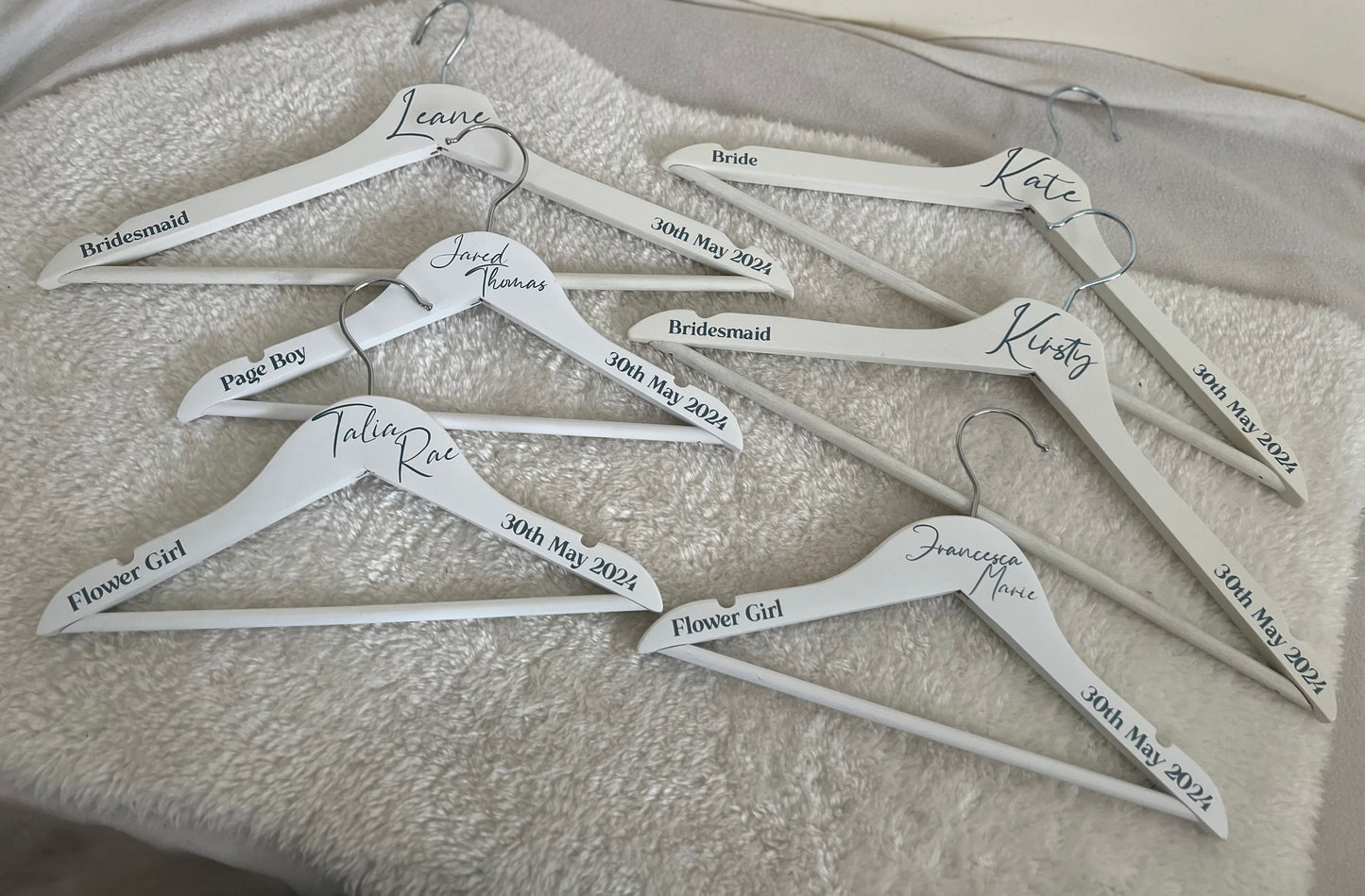Personalised Wooden Hangers