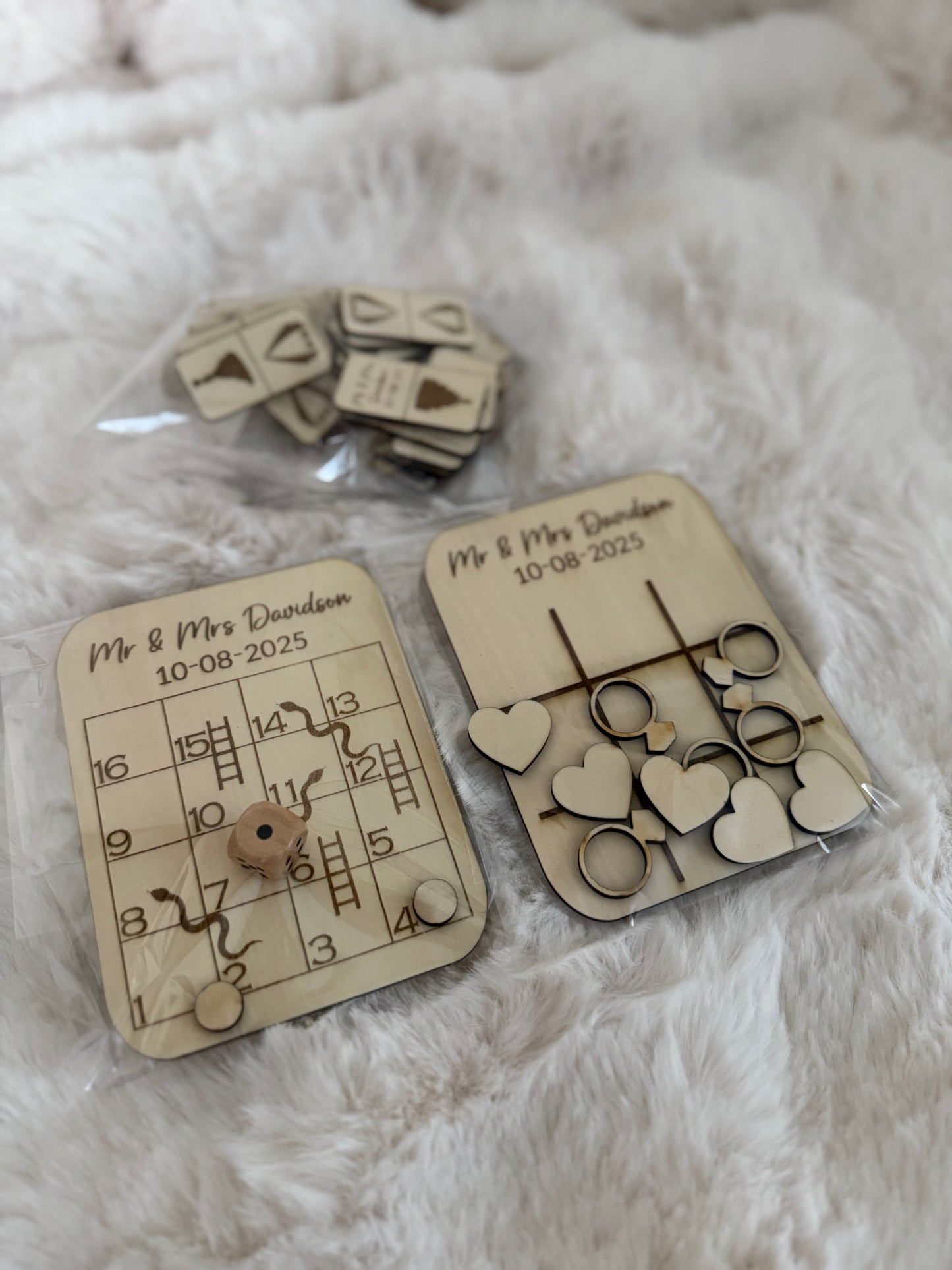 Personalised Wooden Dominoes