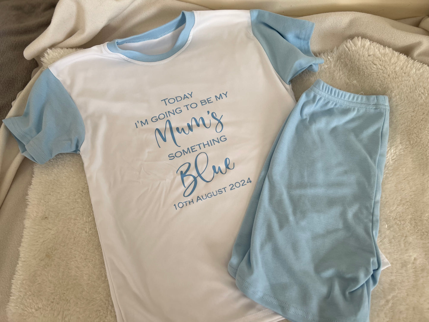 Block Colour Child Cotton Kids Pjs Long