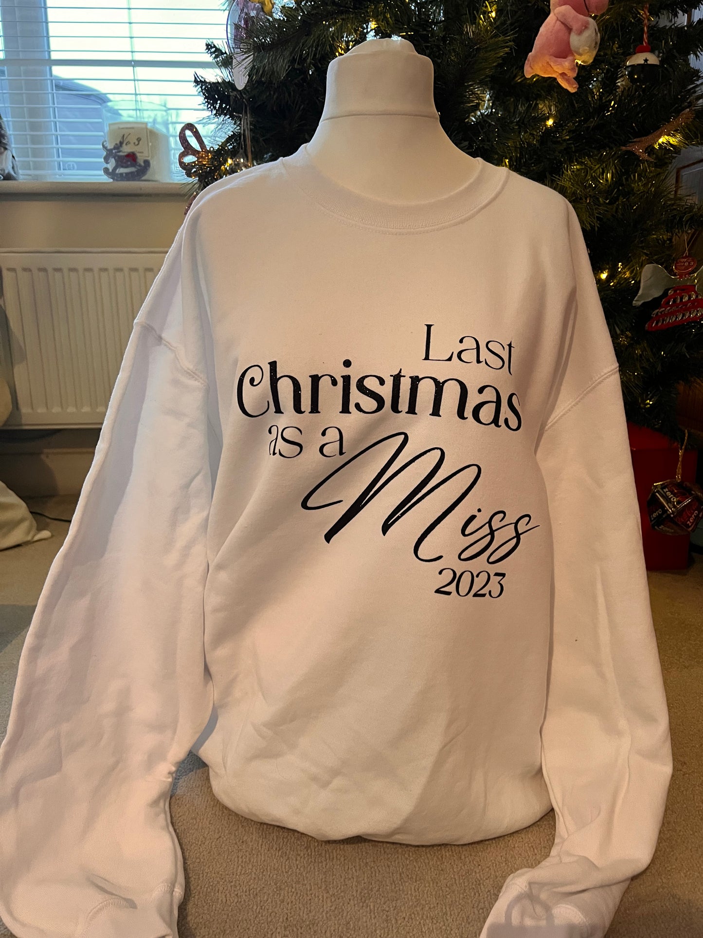 Christmas Sweater- Last Christmas as a Miss/Mr