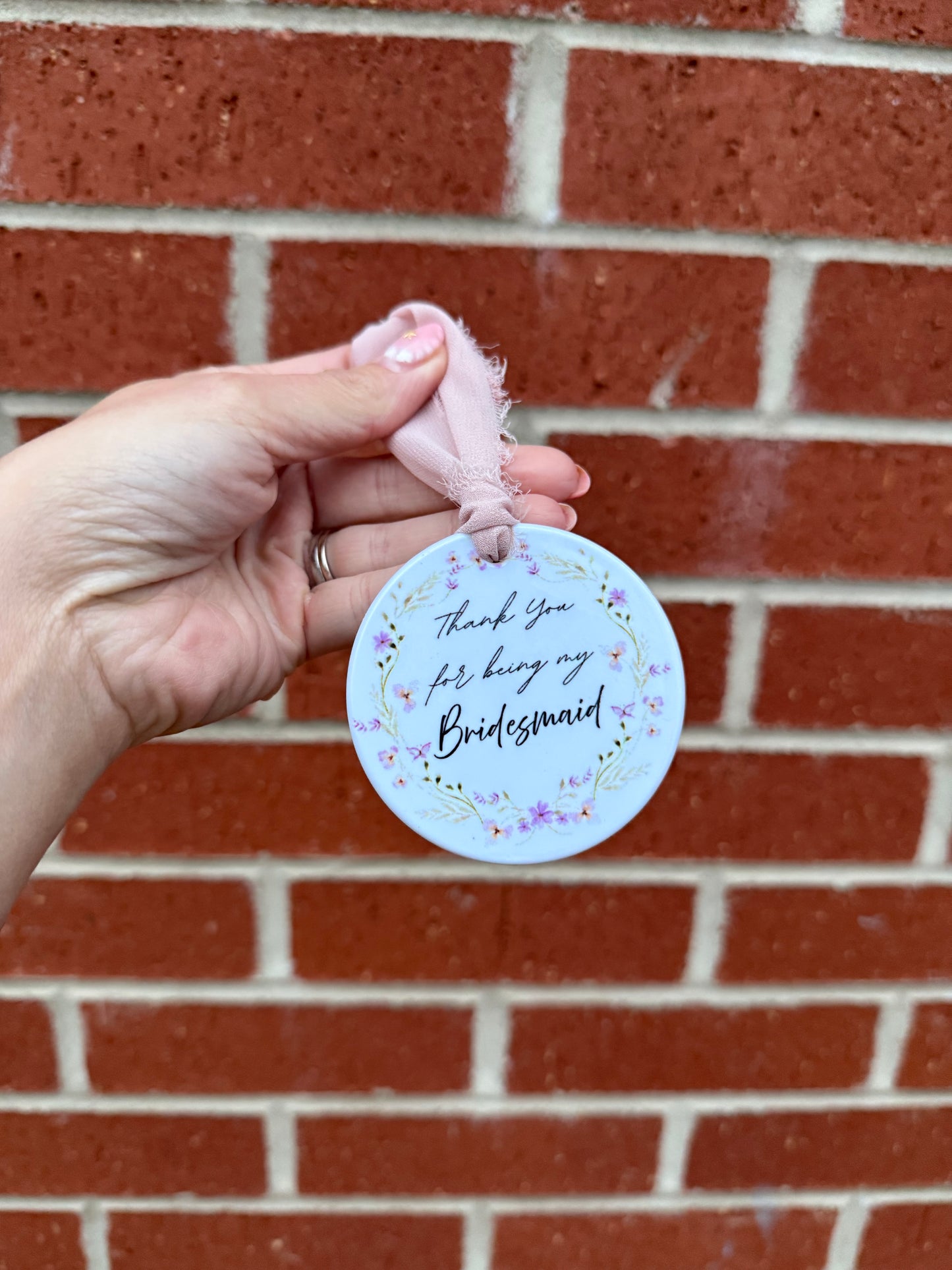 Personalised message Baubles/Gift Tag