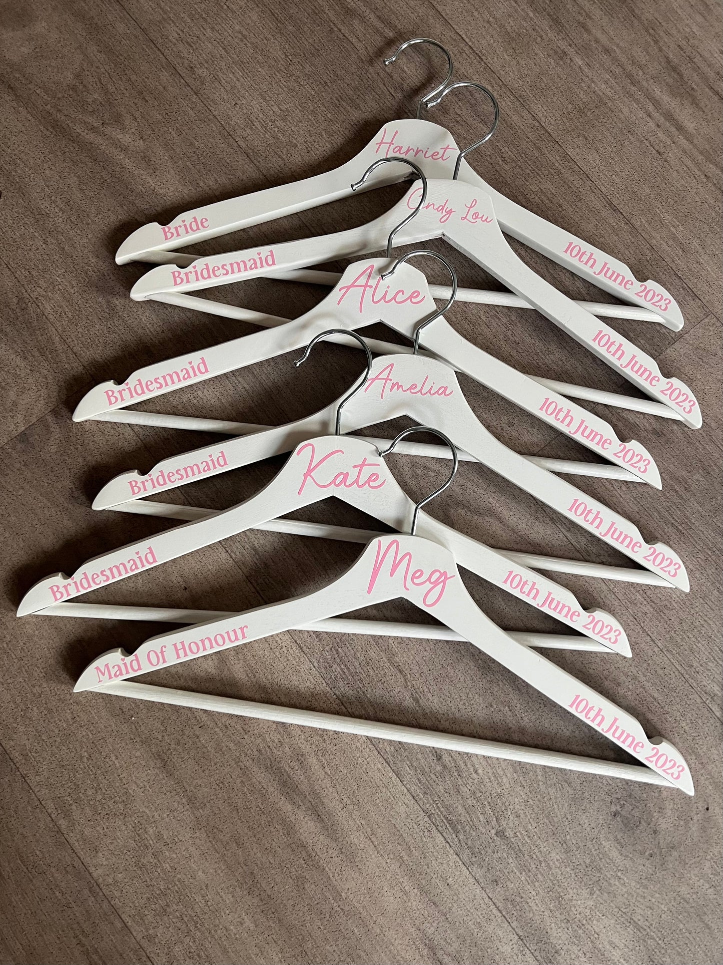 Personalised Wooden Hangers