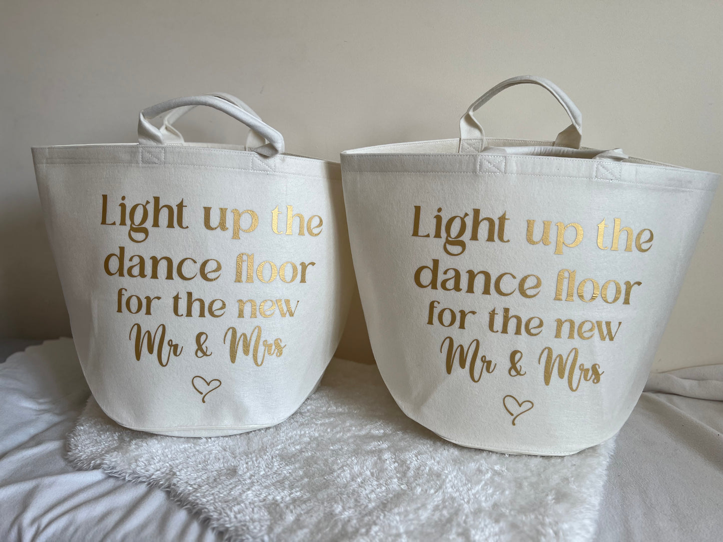 Personalised Felt Storage Basket's/Trugs