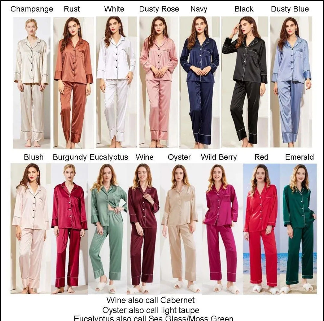 Adult Long Arms and Long Leg PJ Set