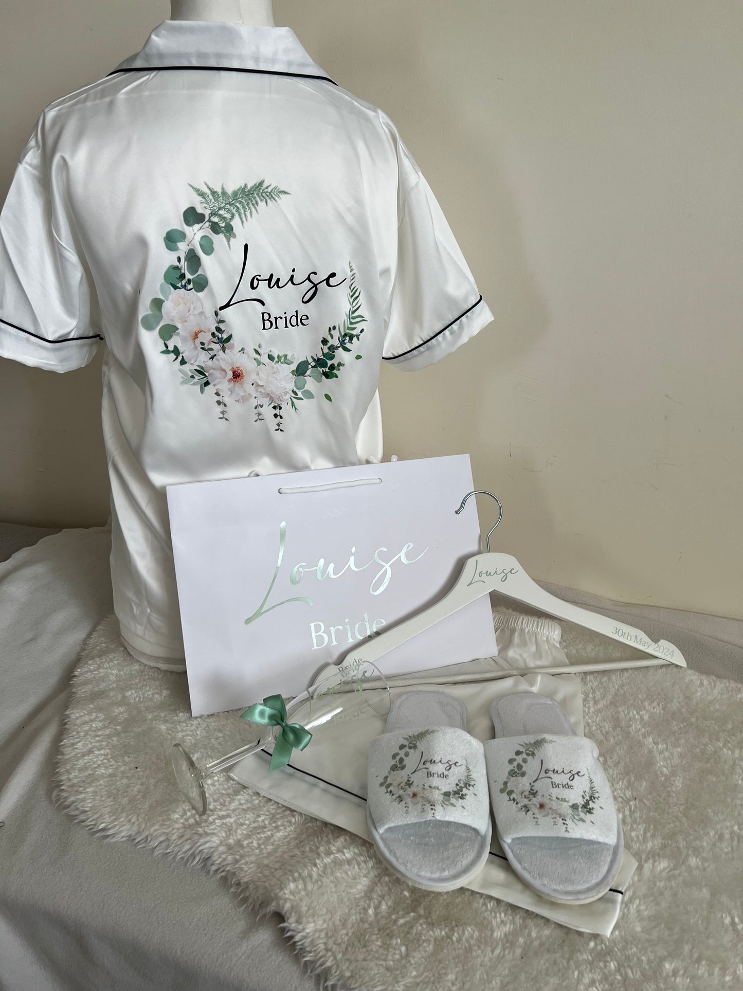 Short Satin Adult PJ Set Plus Size 18-22