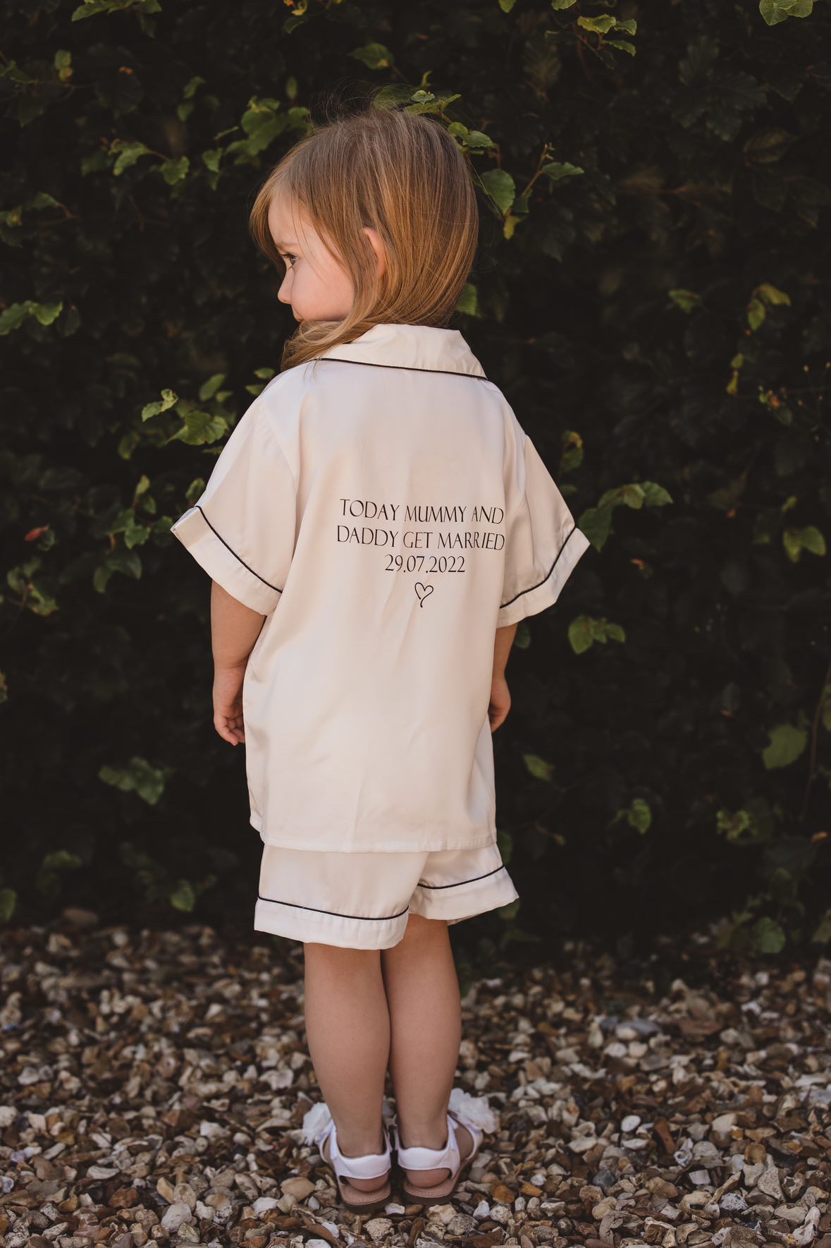 Child Short Satin PJ Set
