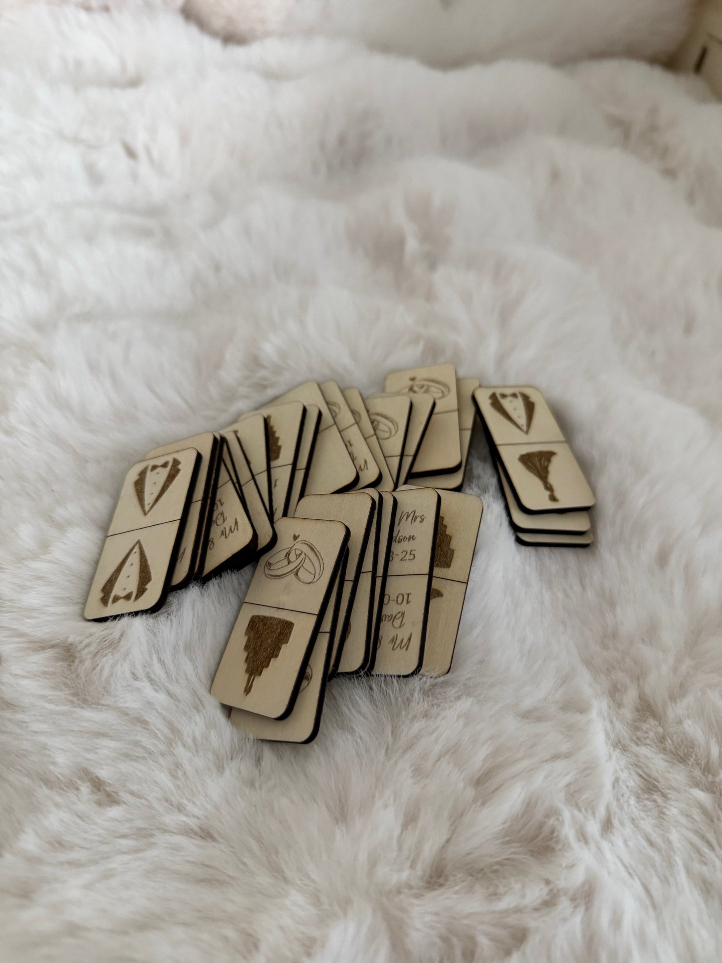 Personalised Wooden Dominoes