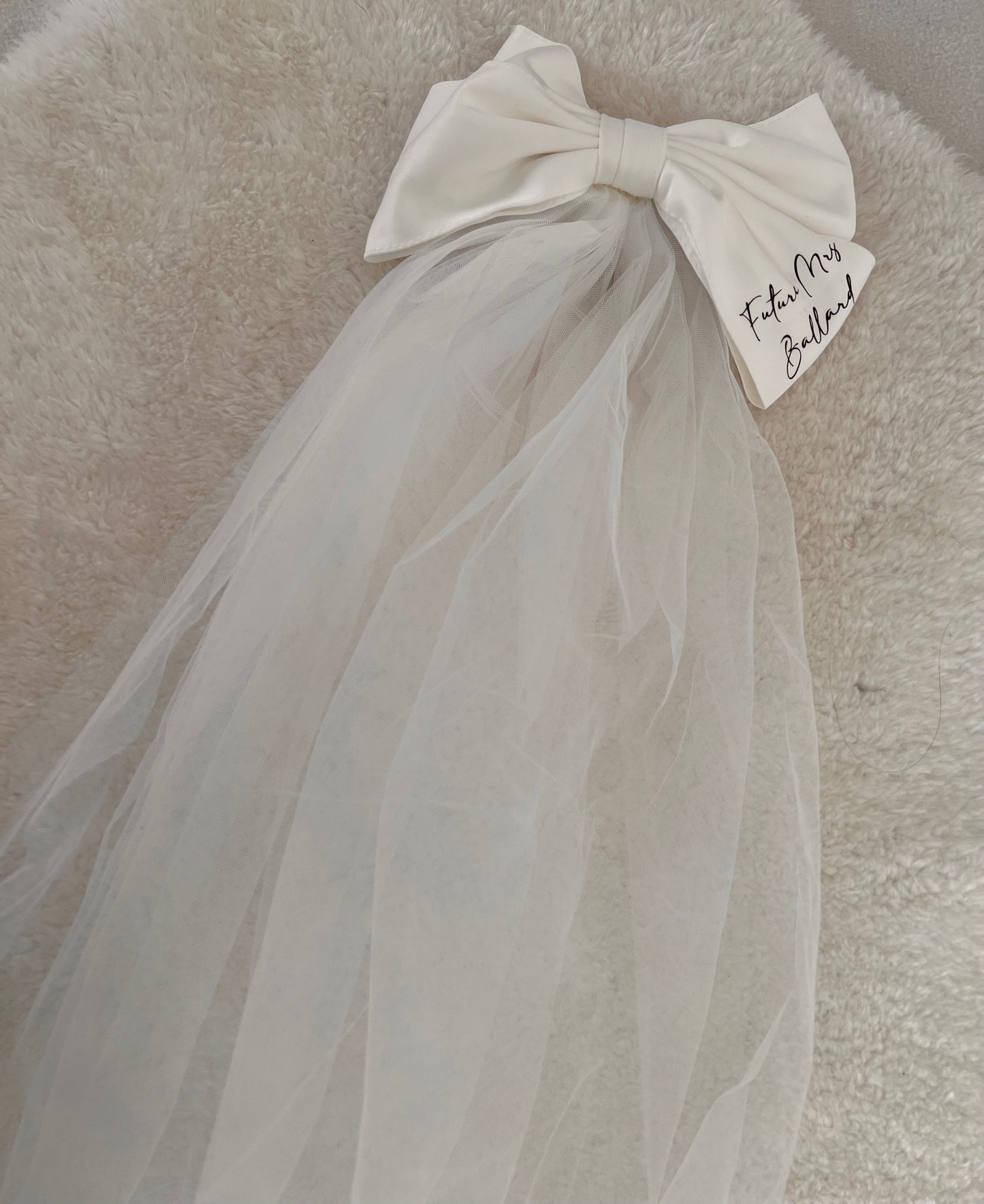 Bow Clip Veil