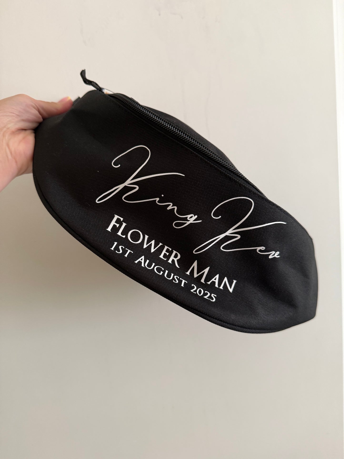 Personalised Bum Bag - Flower Man