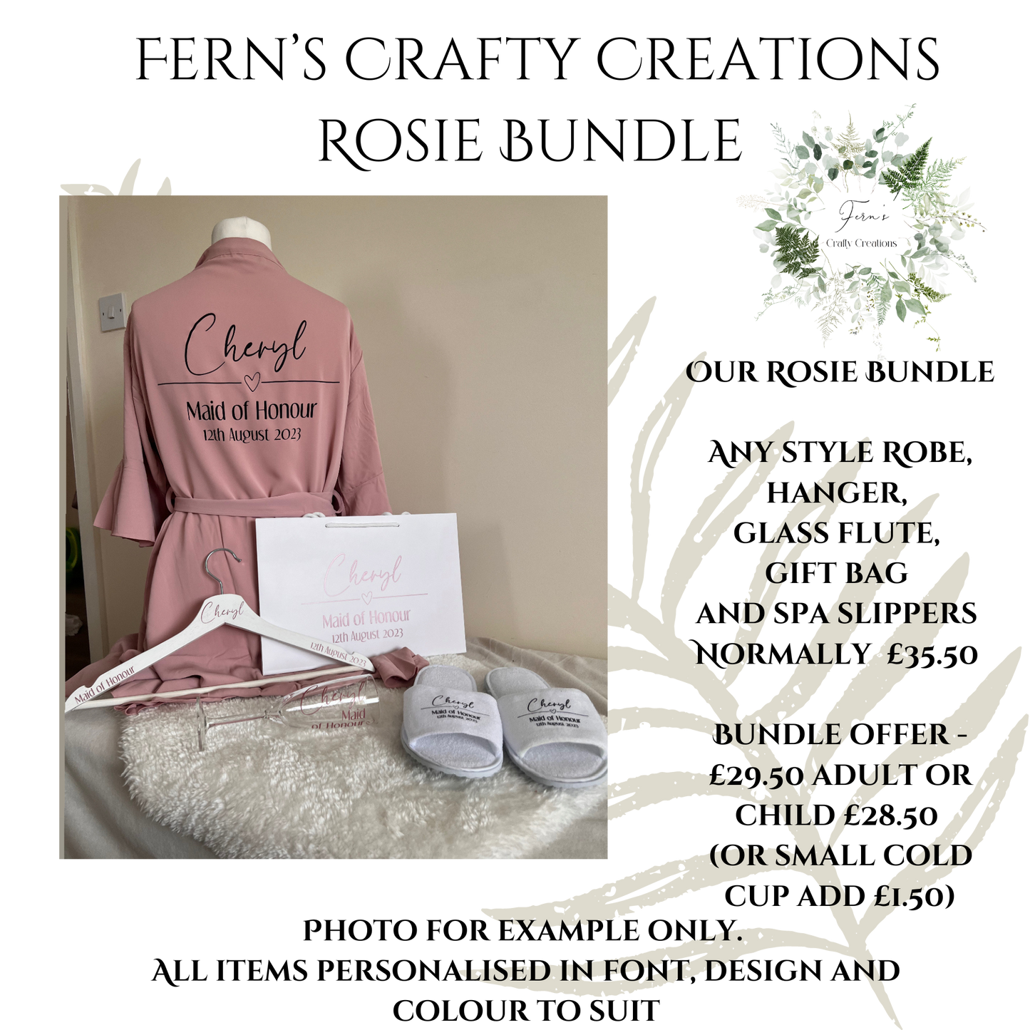 Rosie Robe Bundle for Child