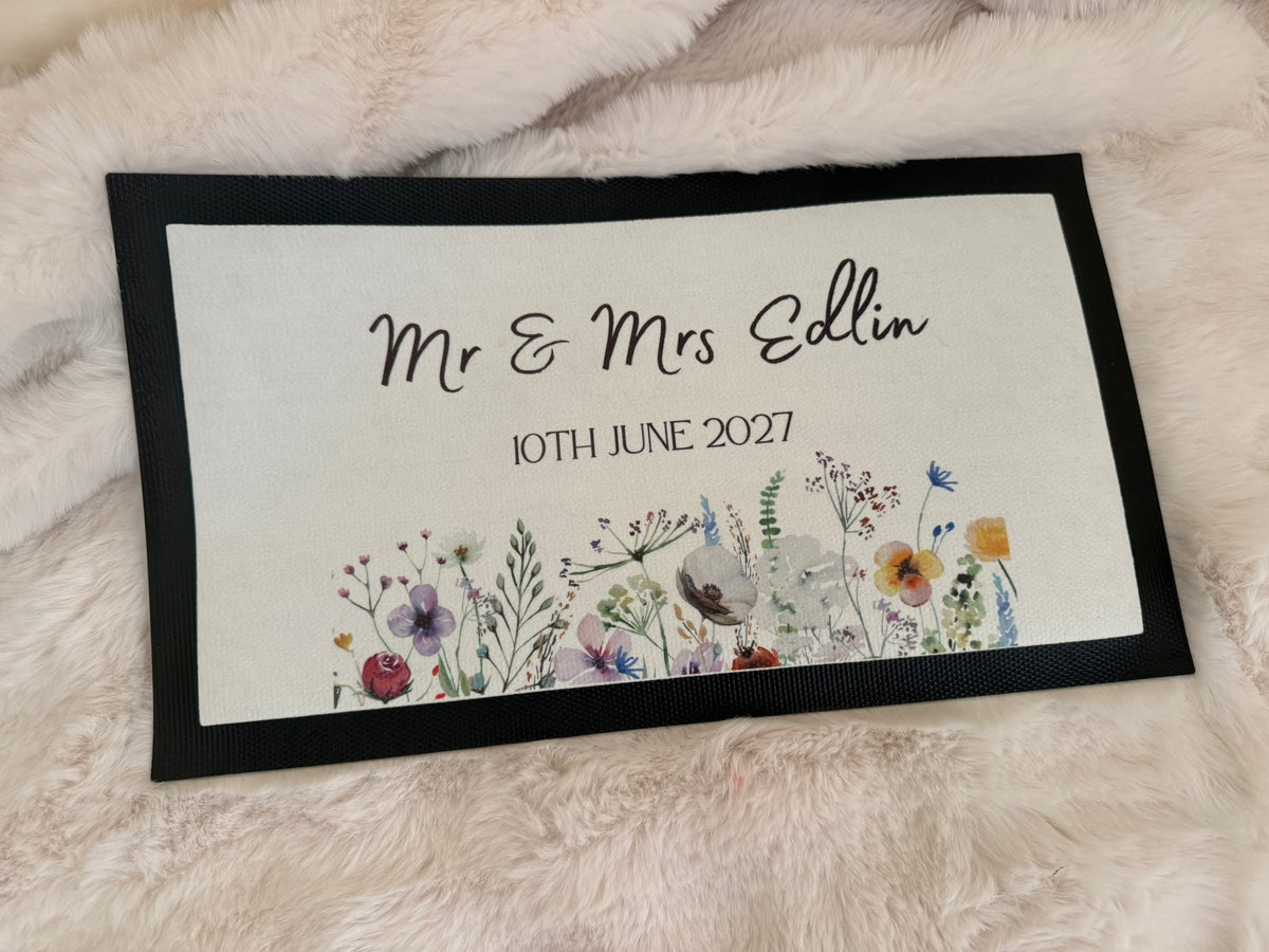 Personalised Bar Runner/Mat