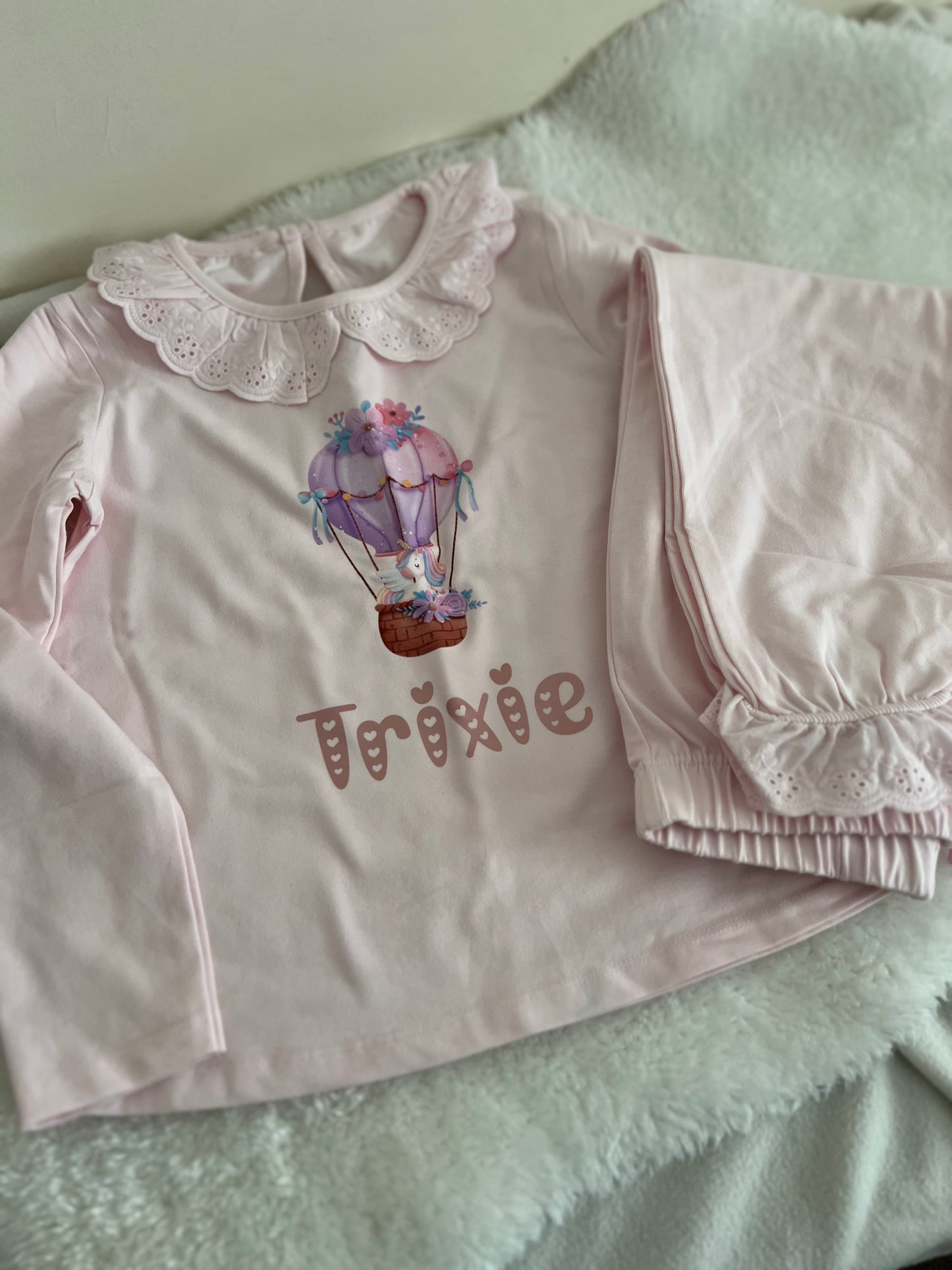 Frill Arm and Legs Cotton Kids PJ’s