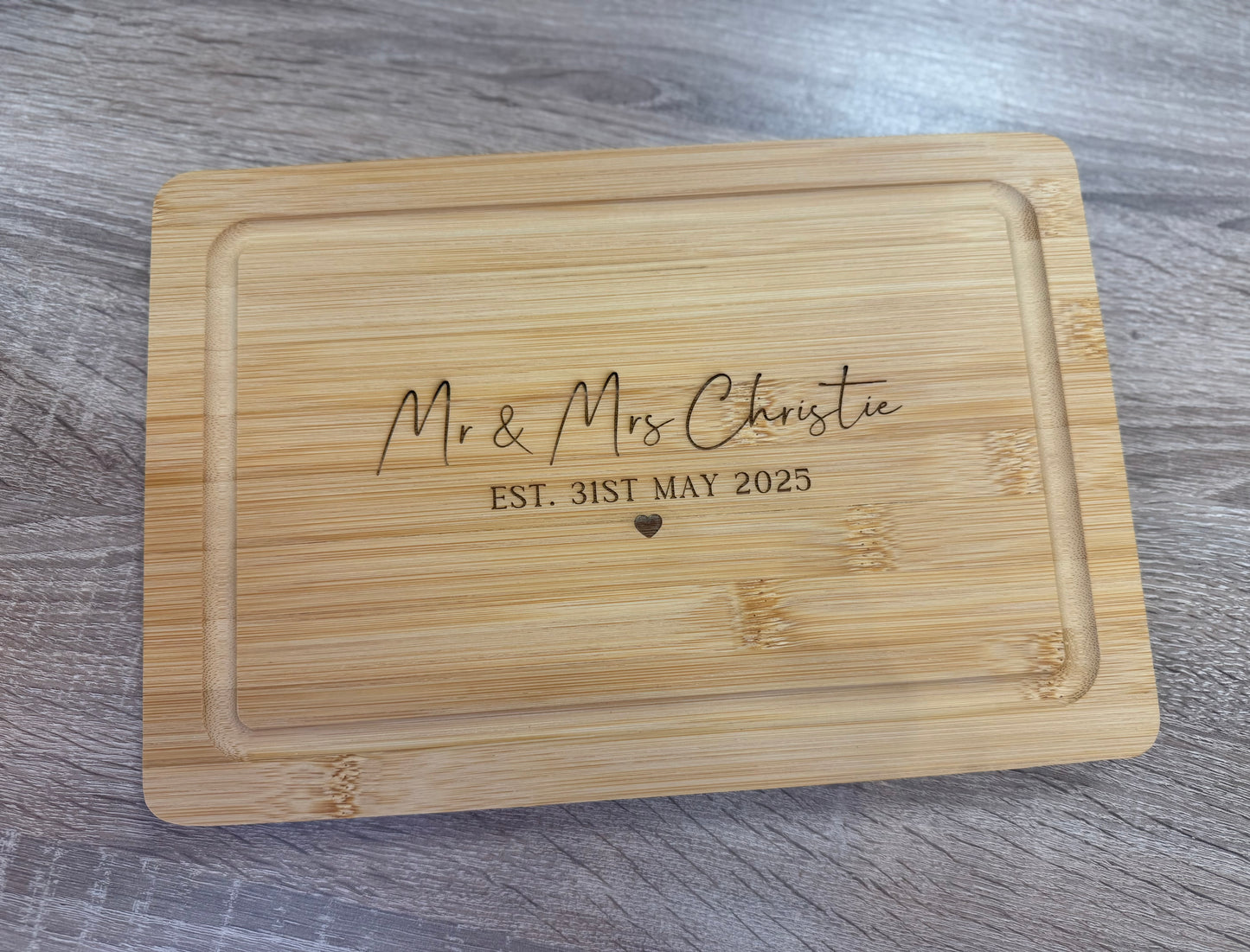 Personalised Wooden Chopping Board