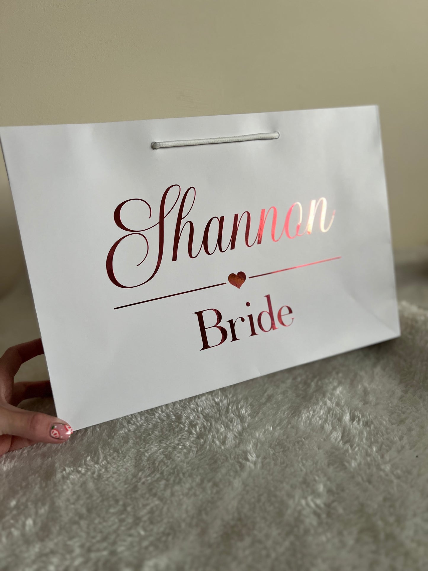 Regular Gift Bags - White or Black