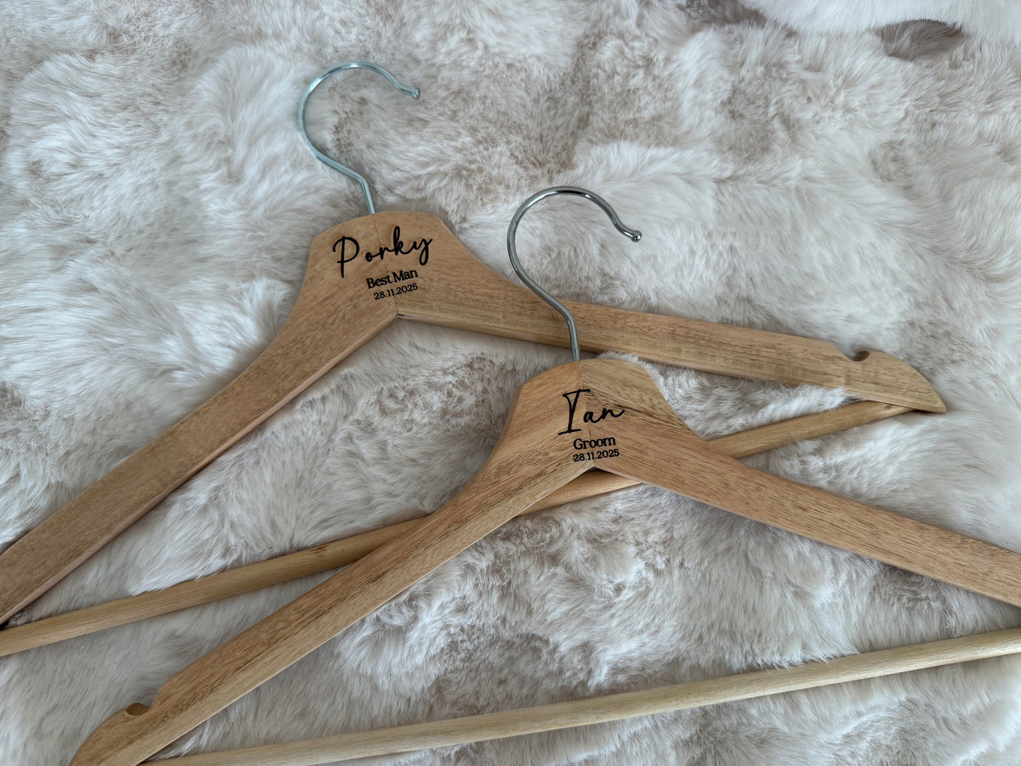Personalised Wooden Hangers