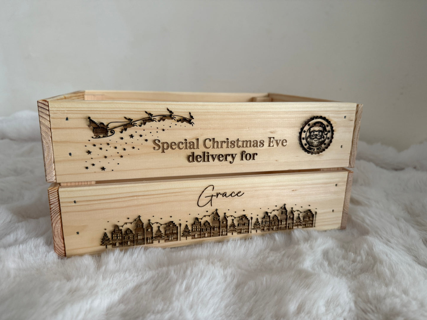 Personalised Wooden Christmas Create
