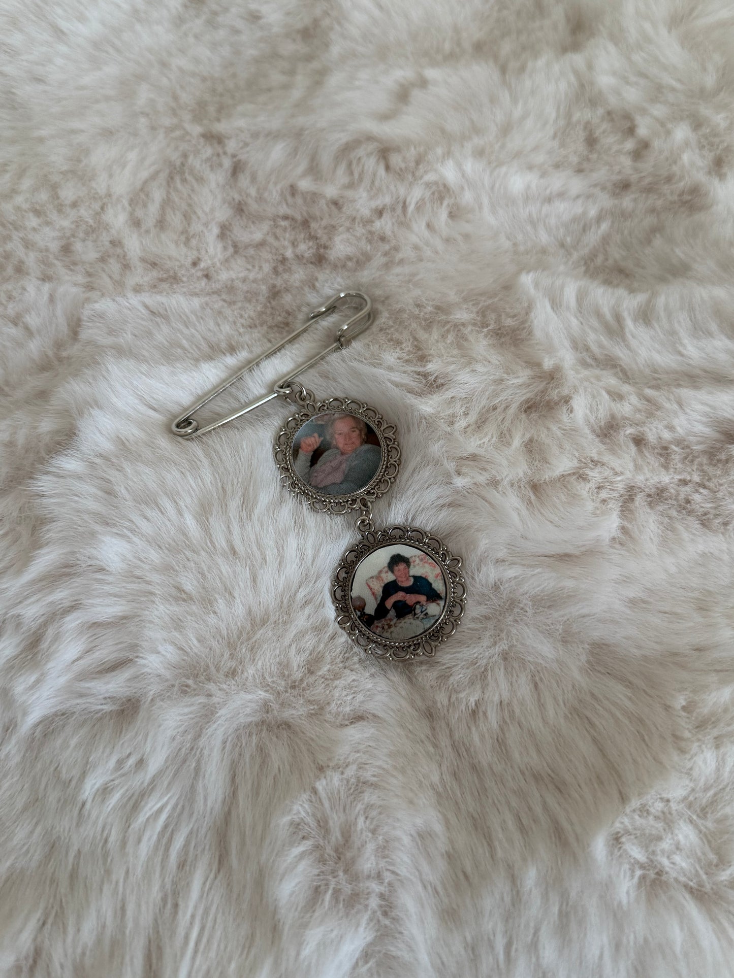 Memorial Bouquet Photo Charm